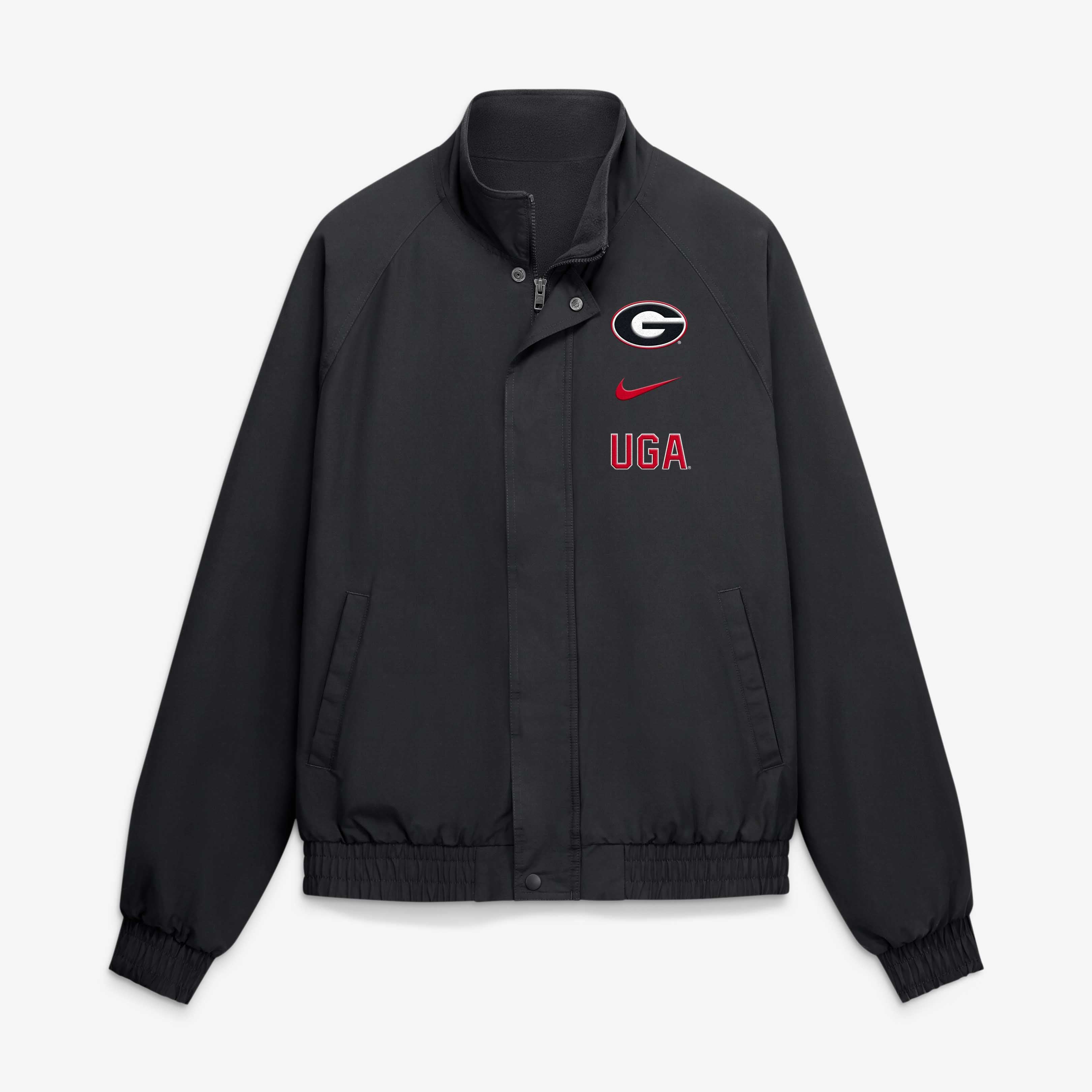 Veste en sergé noire Nike Georgia Bulldogs Primetime Club pour homme
