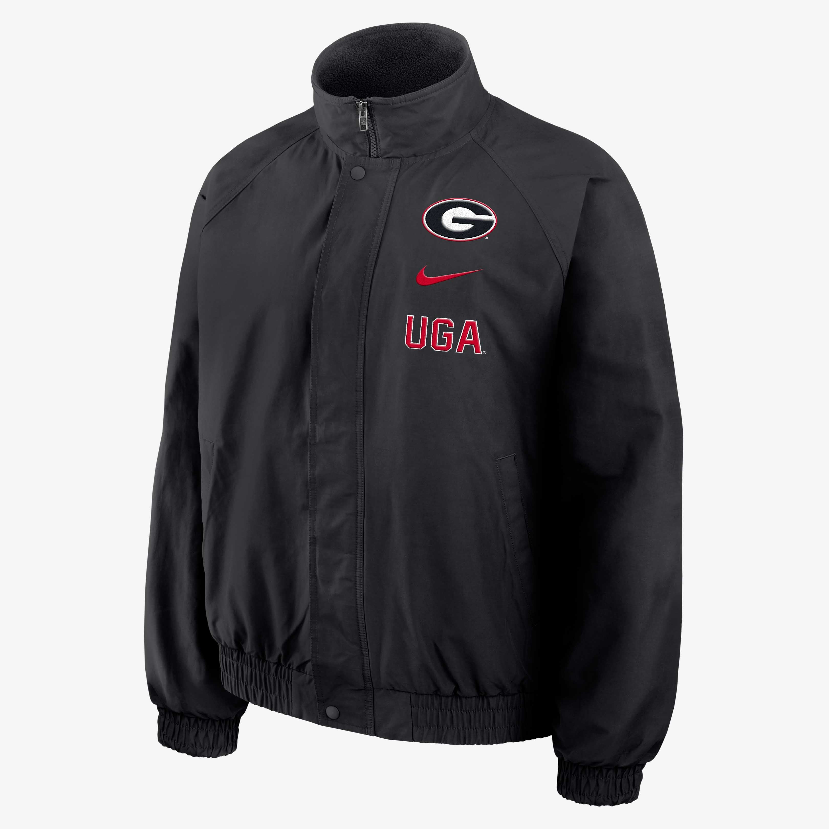 Veste en sergé noire Nike Georgia Bulldogs Primetime Club pour homme