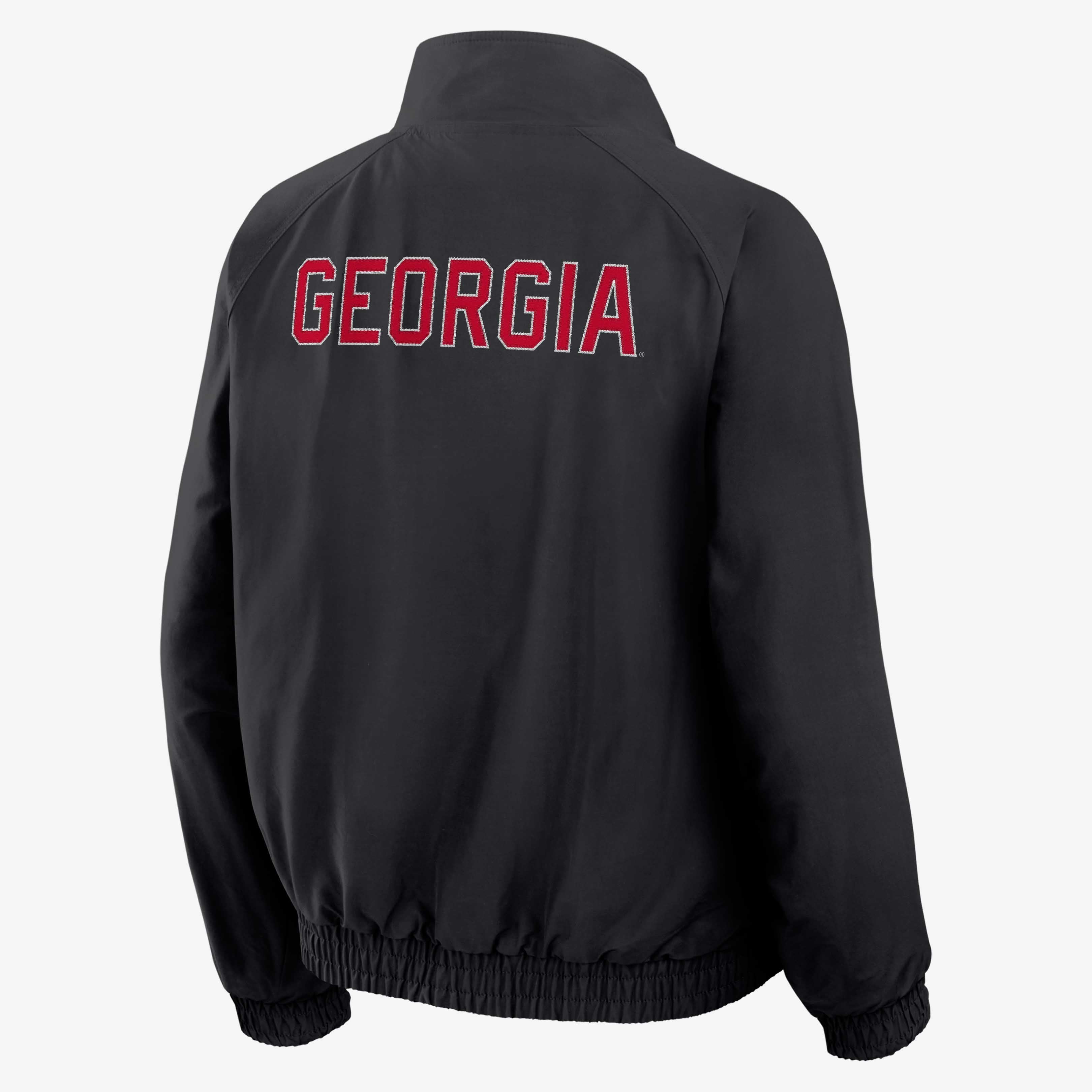 Veste en sergé noire Nike Georgia Bulldogs Primetime Club pour homme