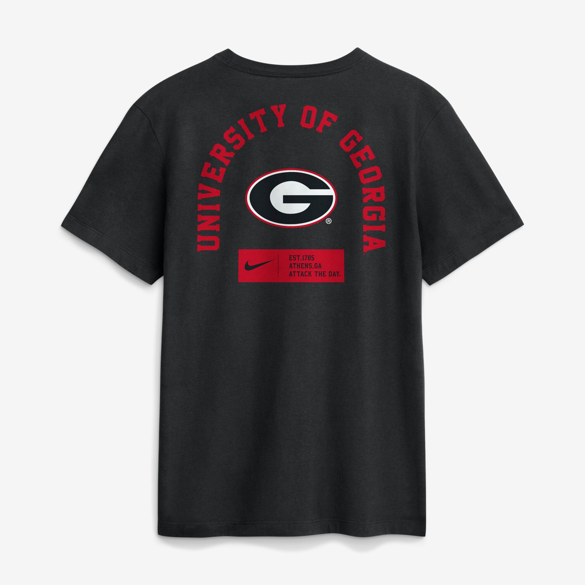 T-shirt Nike rouge Georgia Bulldogs Primetime Crew pour homme