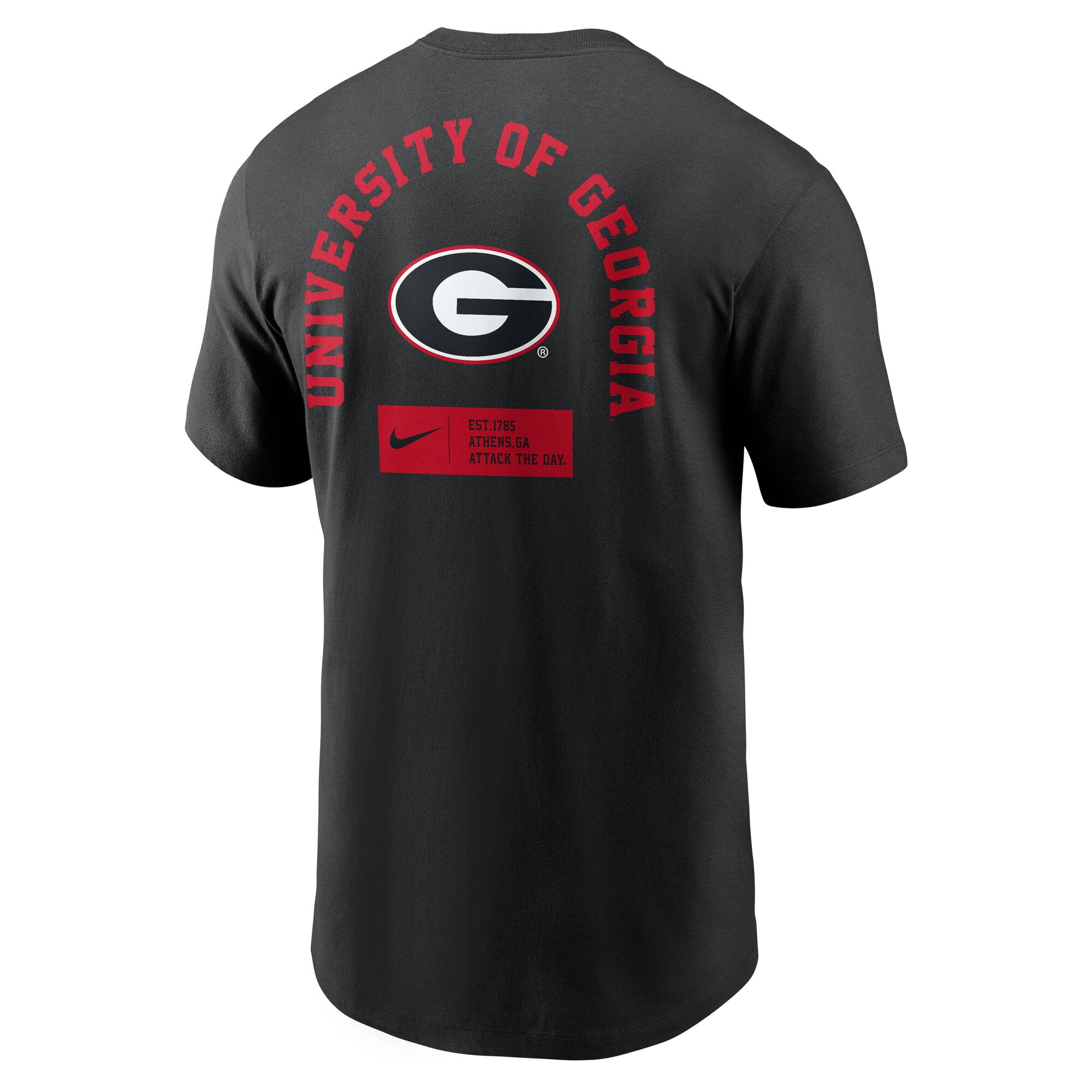 T-shirt Nike rouge Georgia Bulldogs Primetime Crew pour homme