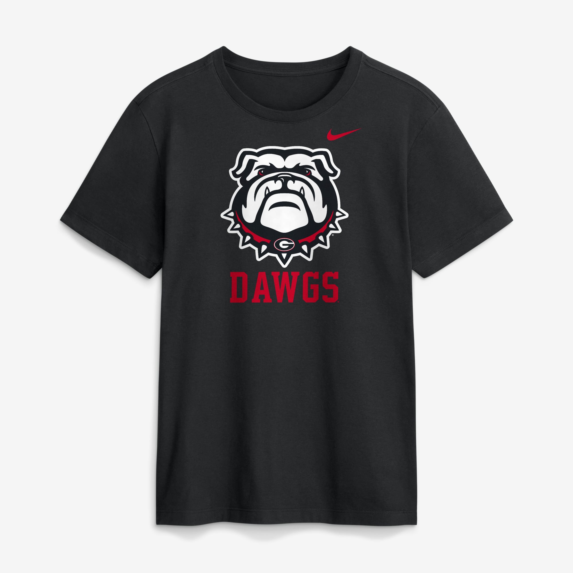 T-shirt Nike rouge Georgia Bulldogs Primetime Logo Mantra pour homme