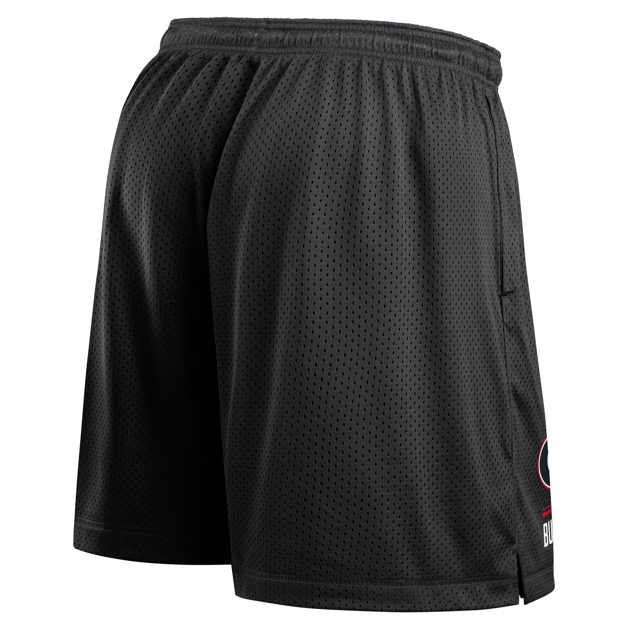Short réversible Nike Dri-FIT noir et rouge Georgia Bulldogs Courtside pour homme