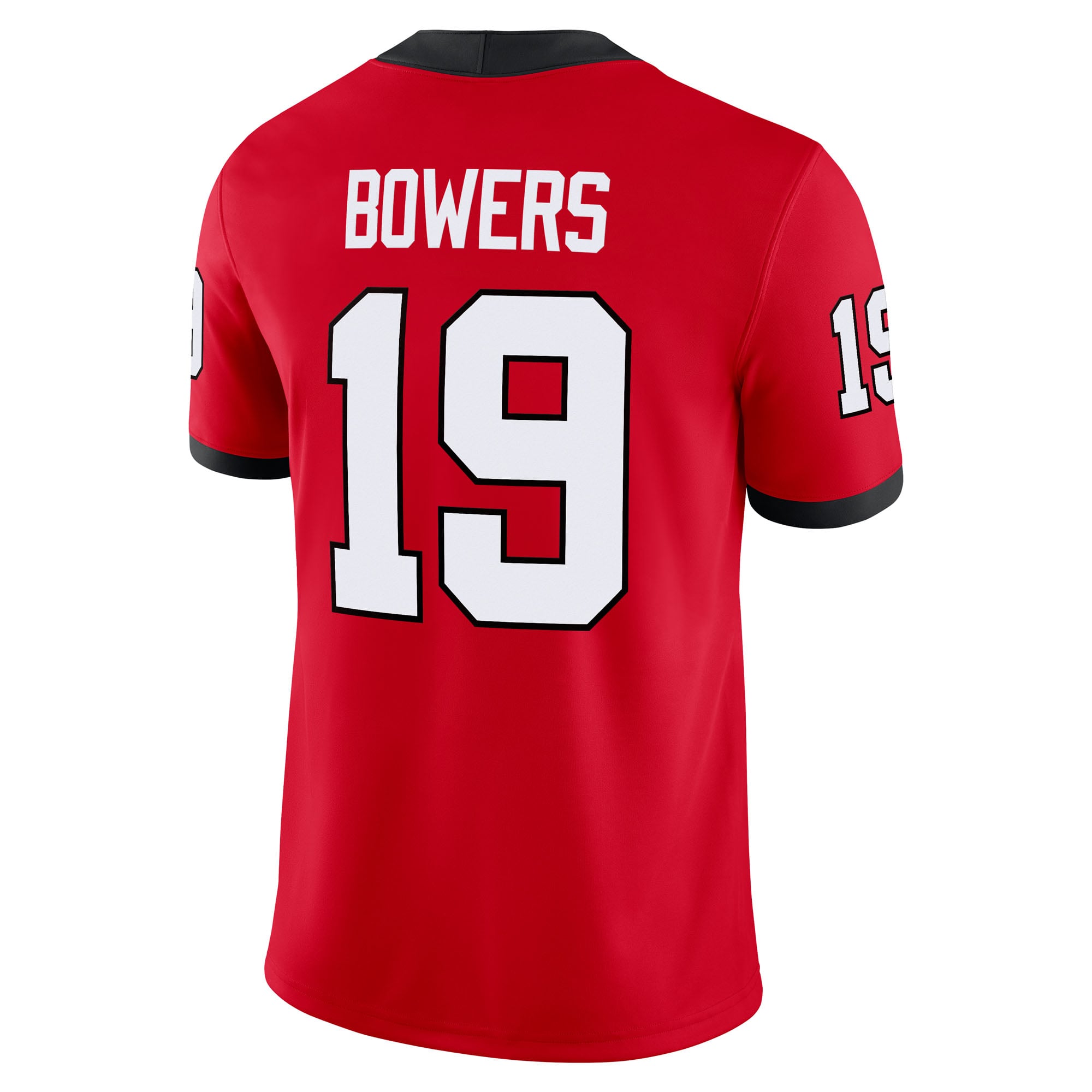 Maillot de match Nike Brock Bowers rouge Georgia Bulldogs pour homme