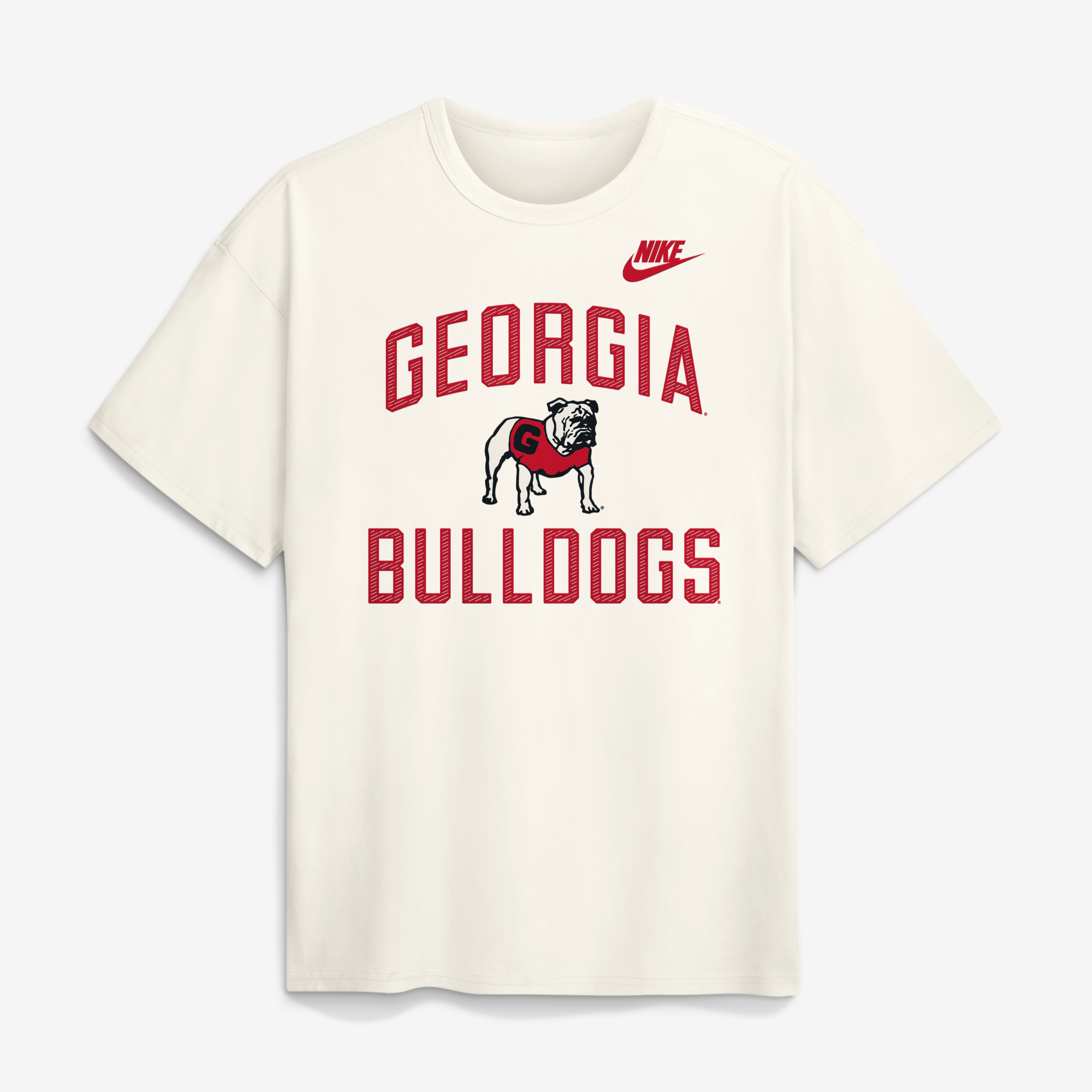T-shirt Nike crème Georgia Bulldogs Legacy Max90 pour homme