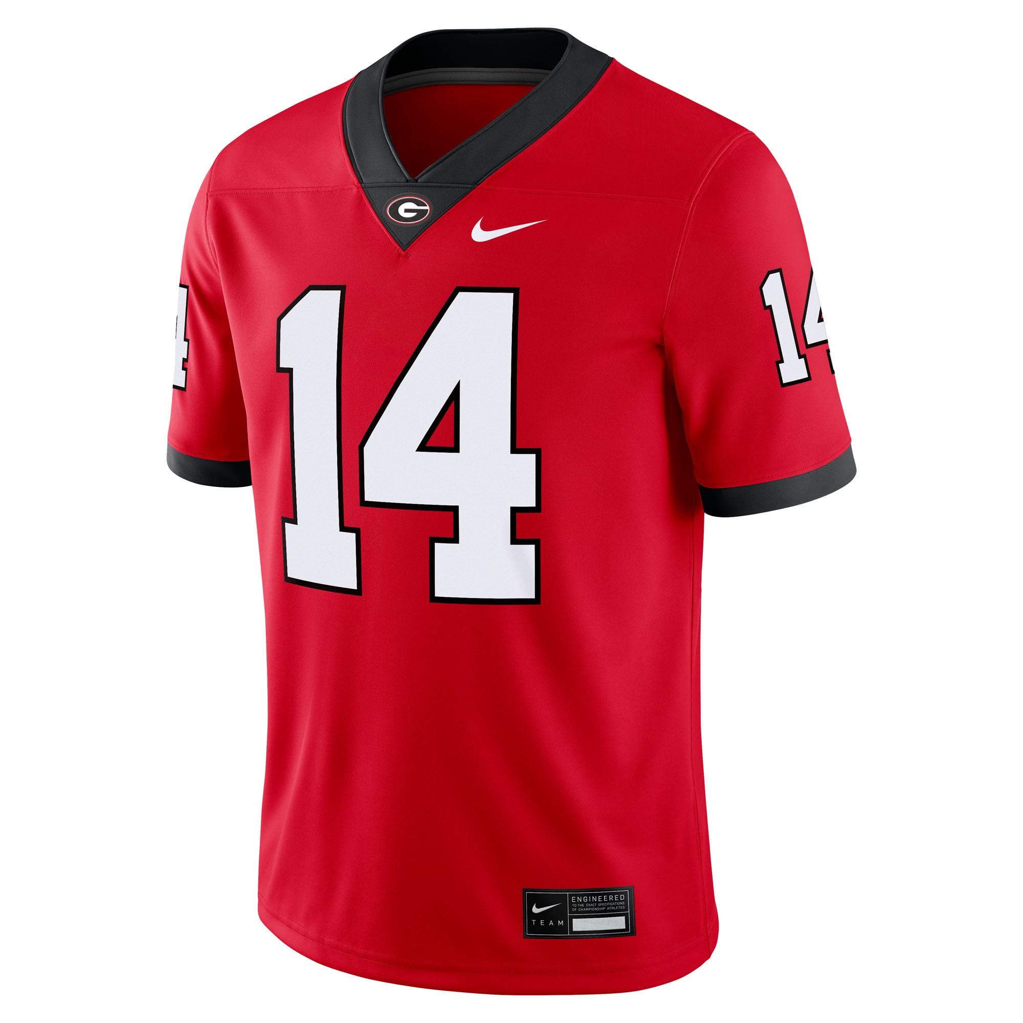 Maillot de football Nike Gunner Stockton Red pour homme, domicile des Georgia Bulldogs, NIL