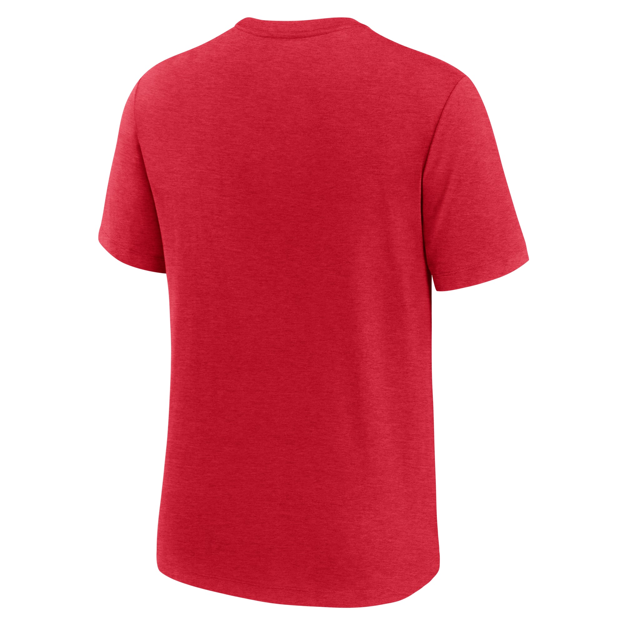 Men's Nike Heather Red Georgia Bulldogs Legacy Arch Tri-Blend T-Shirt