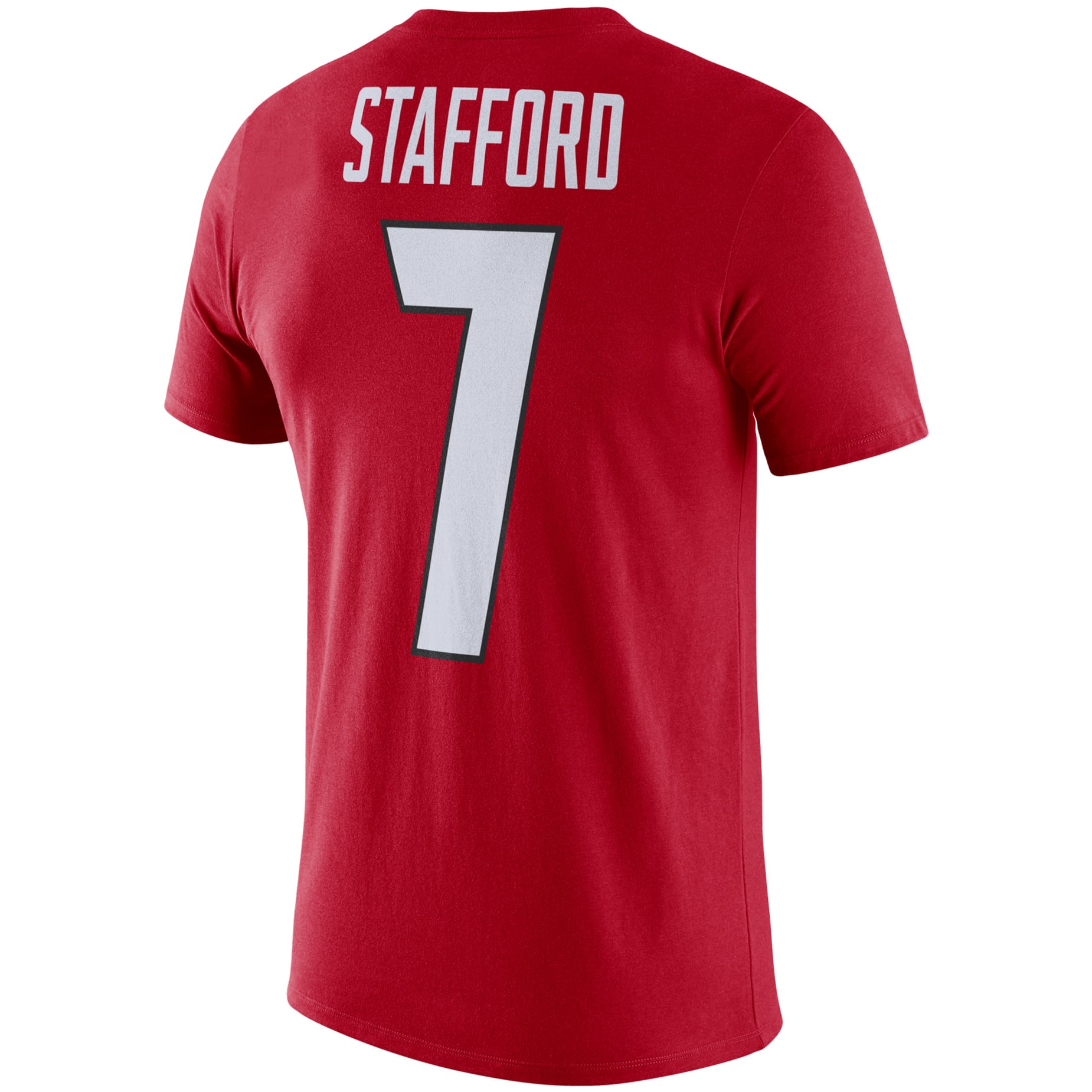 Men's Nike Matthew Stafford Red Georgia Bulldogs Football Name
