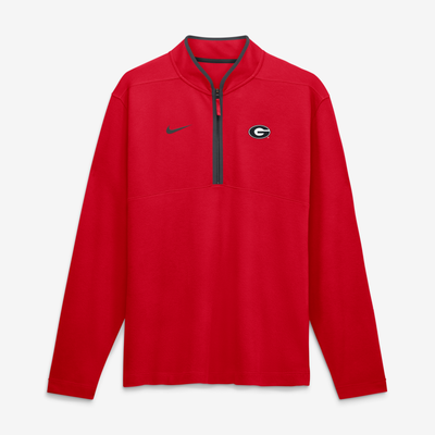  Georgia Bulldogs Nike Dri-FIT Victory Half-Zip Pullover - Red