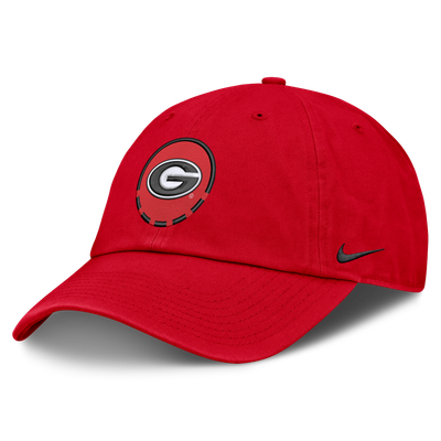 Georgia Bulldogs Nike Primetime Basketball Club Adjustable Hat - Red
