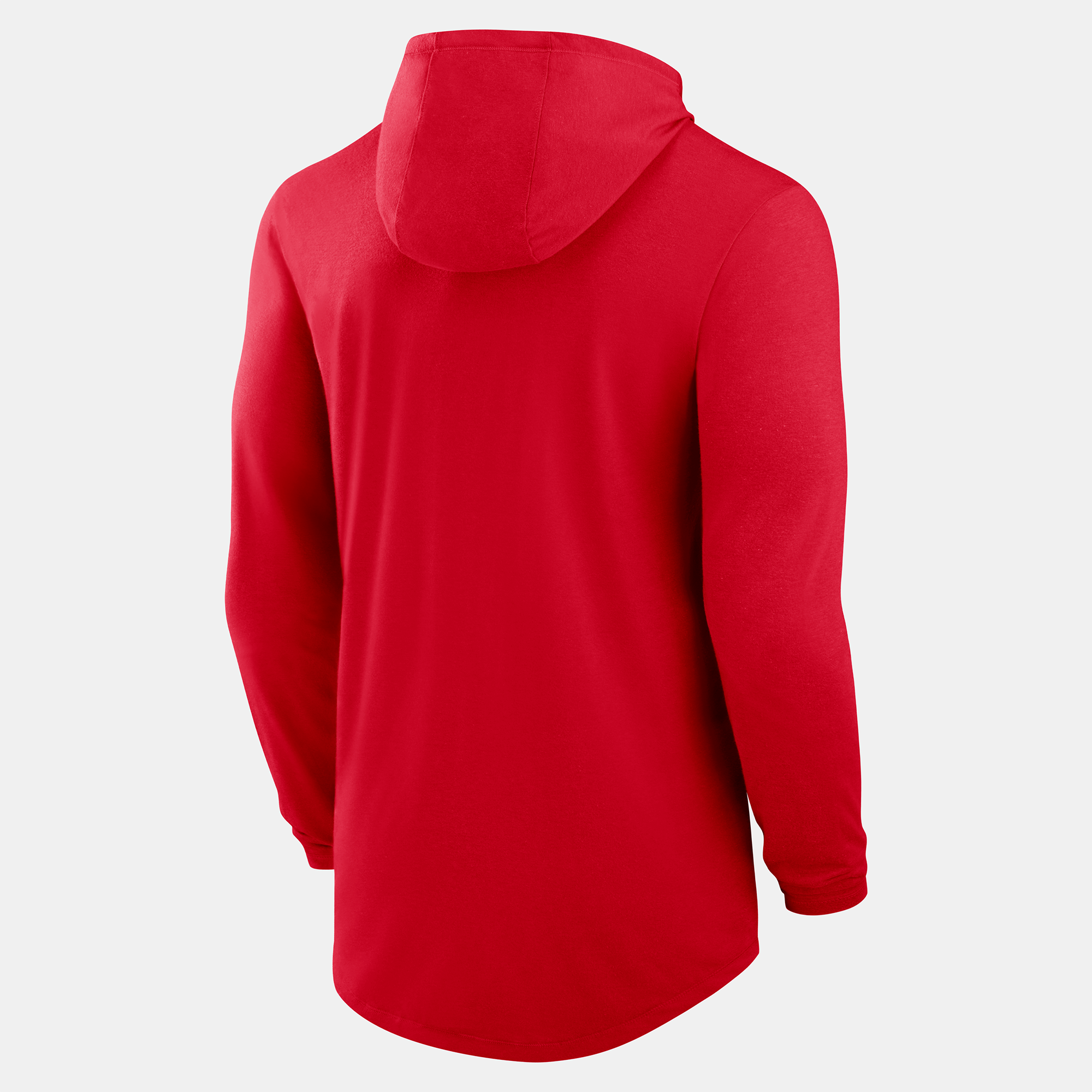 Men's Nike Red Georgia Bulldogs Primetime Pattern Tri-Blend Dri-FIT Long Sleeve Hooded T-Shirt