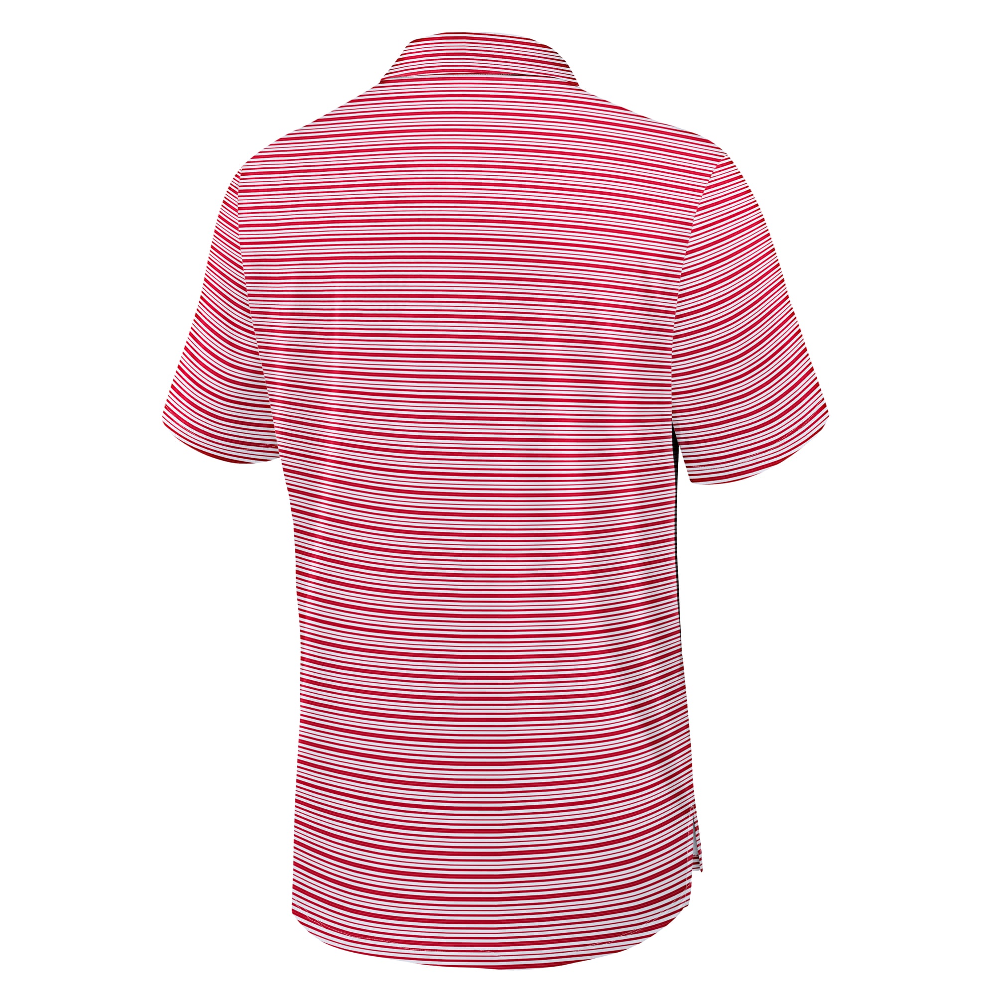 Polo rayé Nike rouge Georgia Bulldogs Primetime Vapor Dri-FIT pour homme