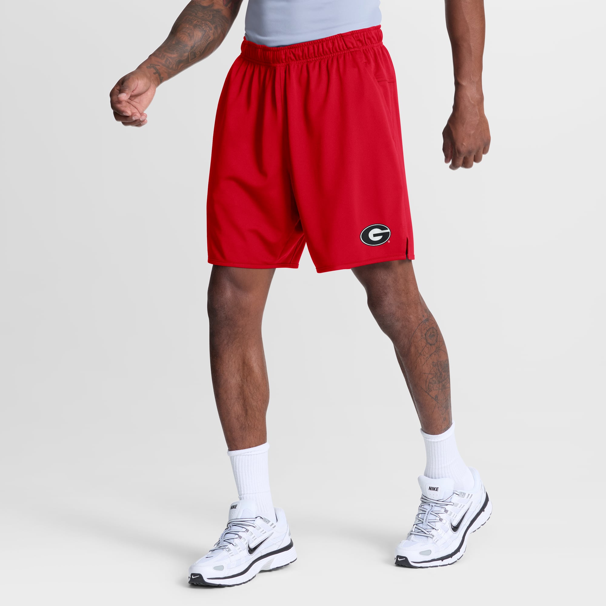 Short Nike Totality Dri-FIT rouge Georgia Bulldogs pour homme