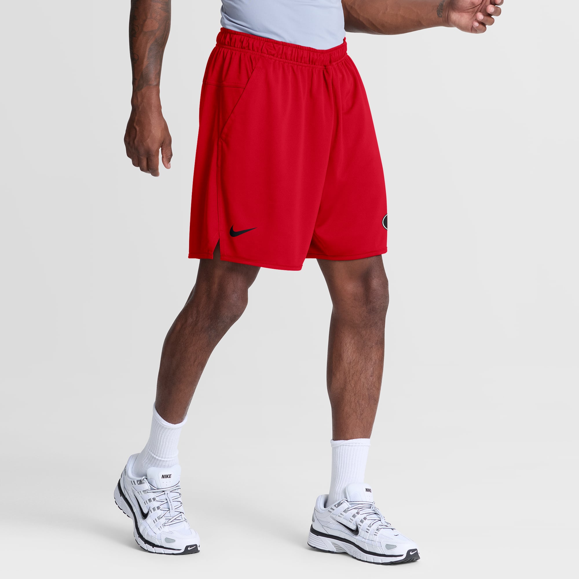 Short Nike Totality Dri-FIT rouge Georgia Bulldogs pour homme