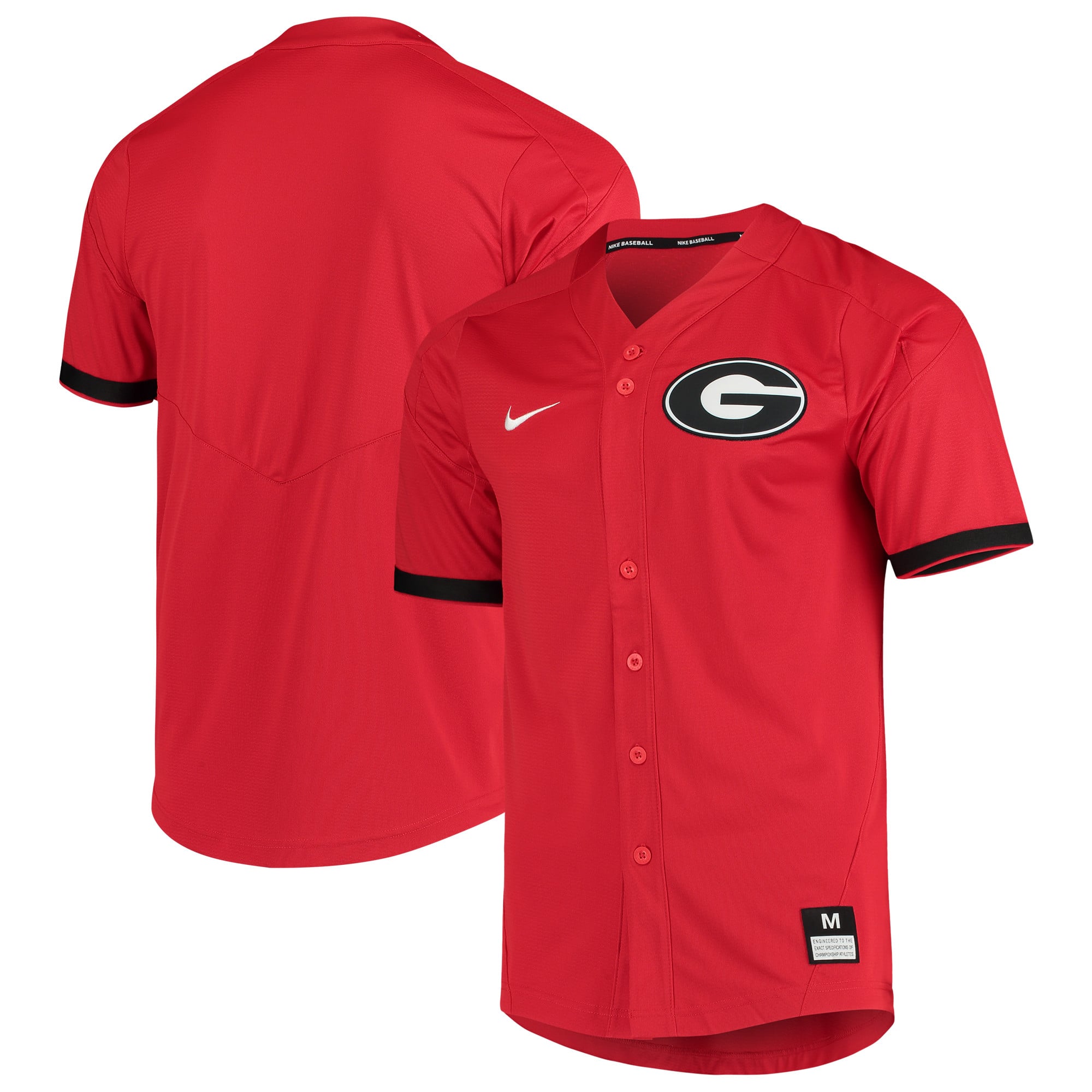 Men's Nike Red Georgia Bulldogs Vapor Untouchable Elite Full