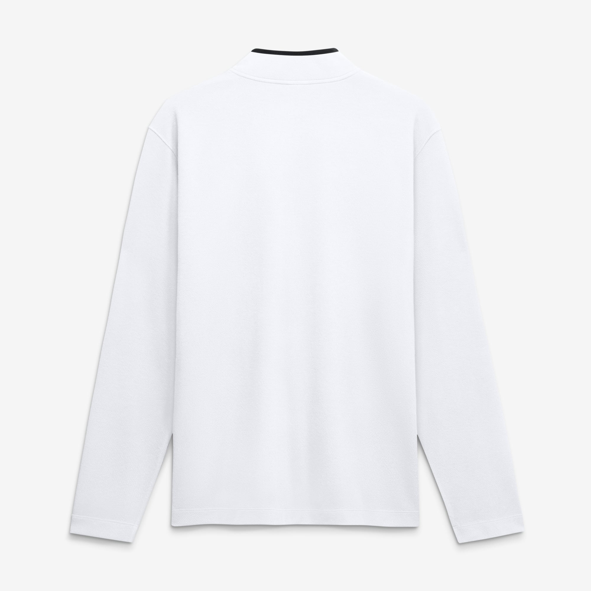 Pull-over Nike blanc Georgia Bulldogs Courtside Victory Dri-FIT à demi-zip pour homme