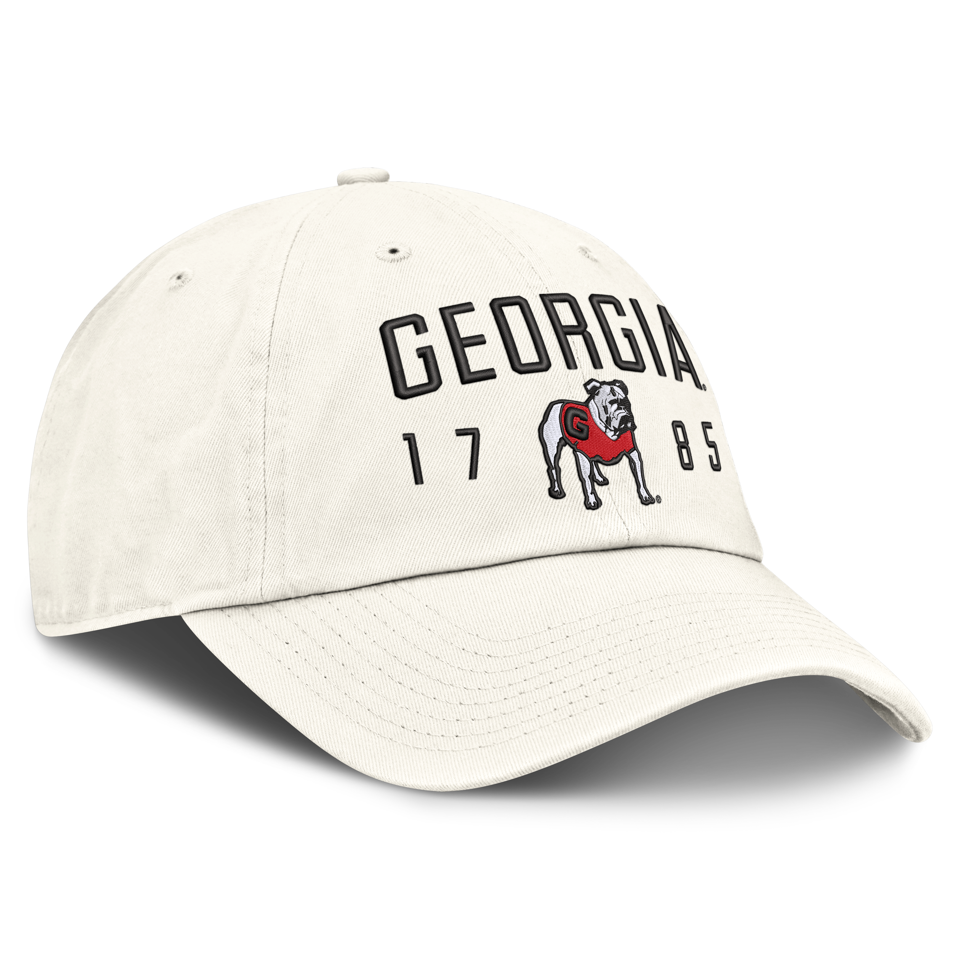 Casquette ajustable Nike blanche Georgia Bulldogs Legacy Letter & Location Club pour homme