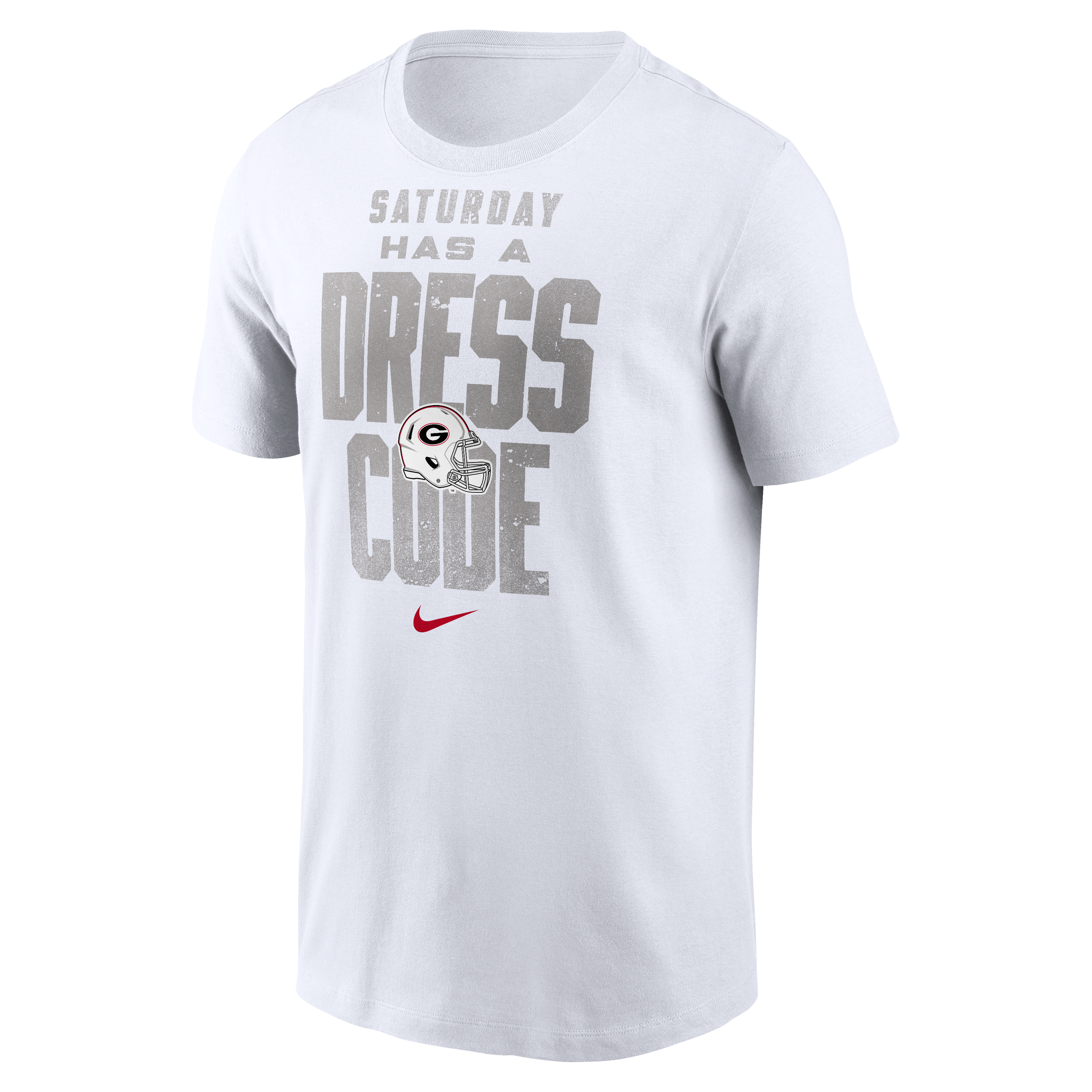 Men's Nike White Georgia Bulldogs Whiteout Dress Code T-Shirt