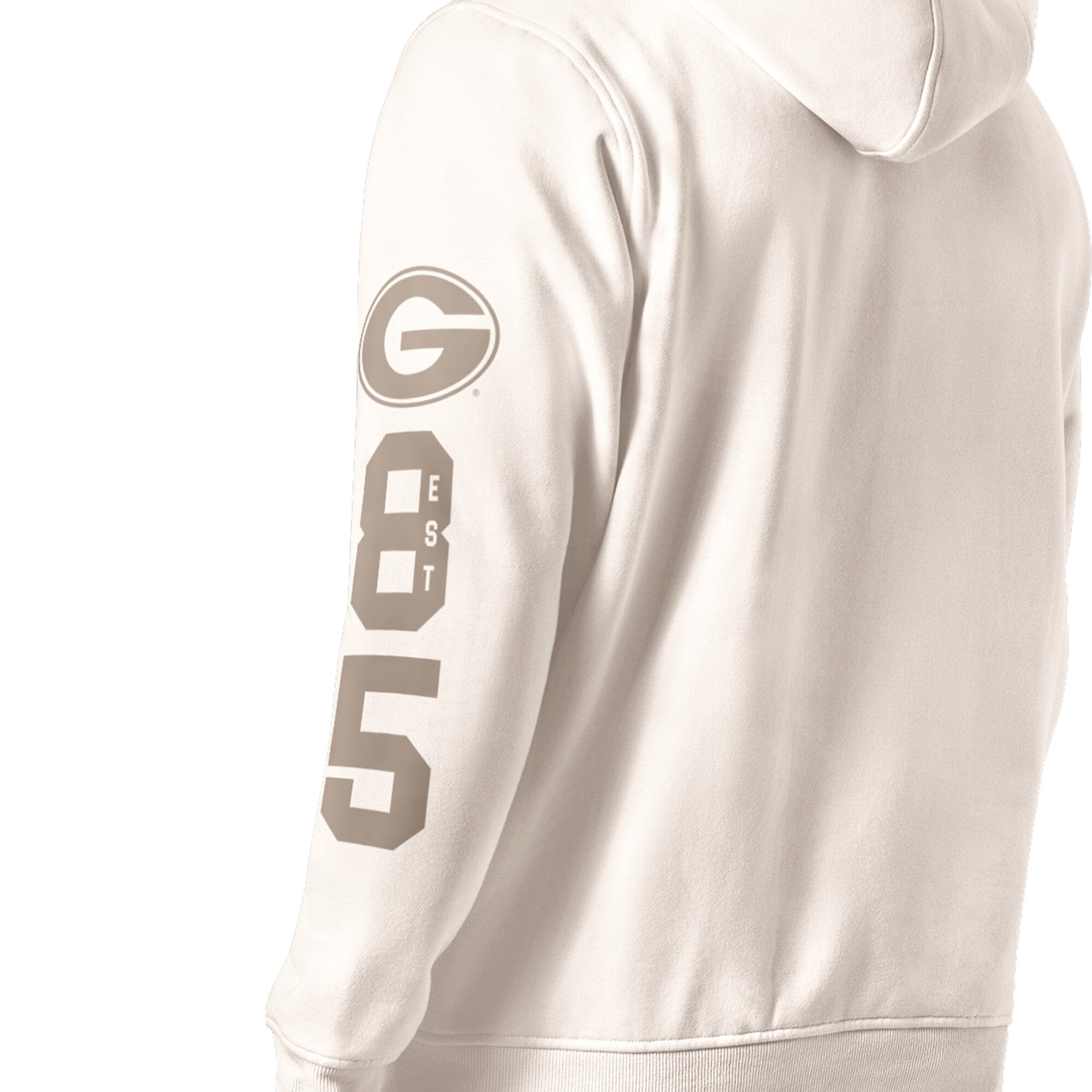 Sweat à capuche Starter Cream Georgia Bulldogs pour homme