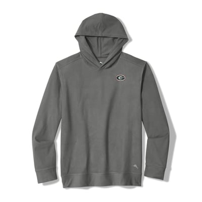 Georgia Bulldogs Tommy Bahama Bye Week Hoodie - Gray