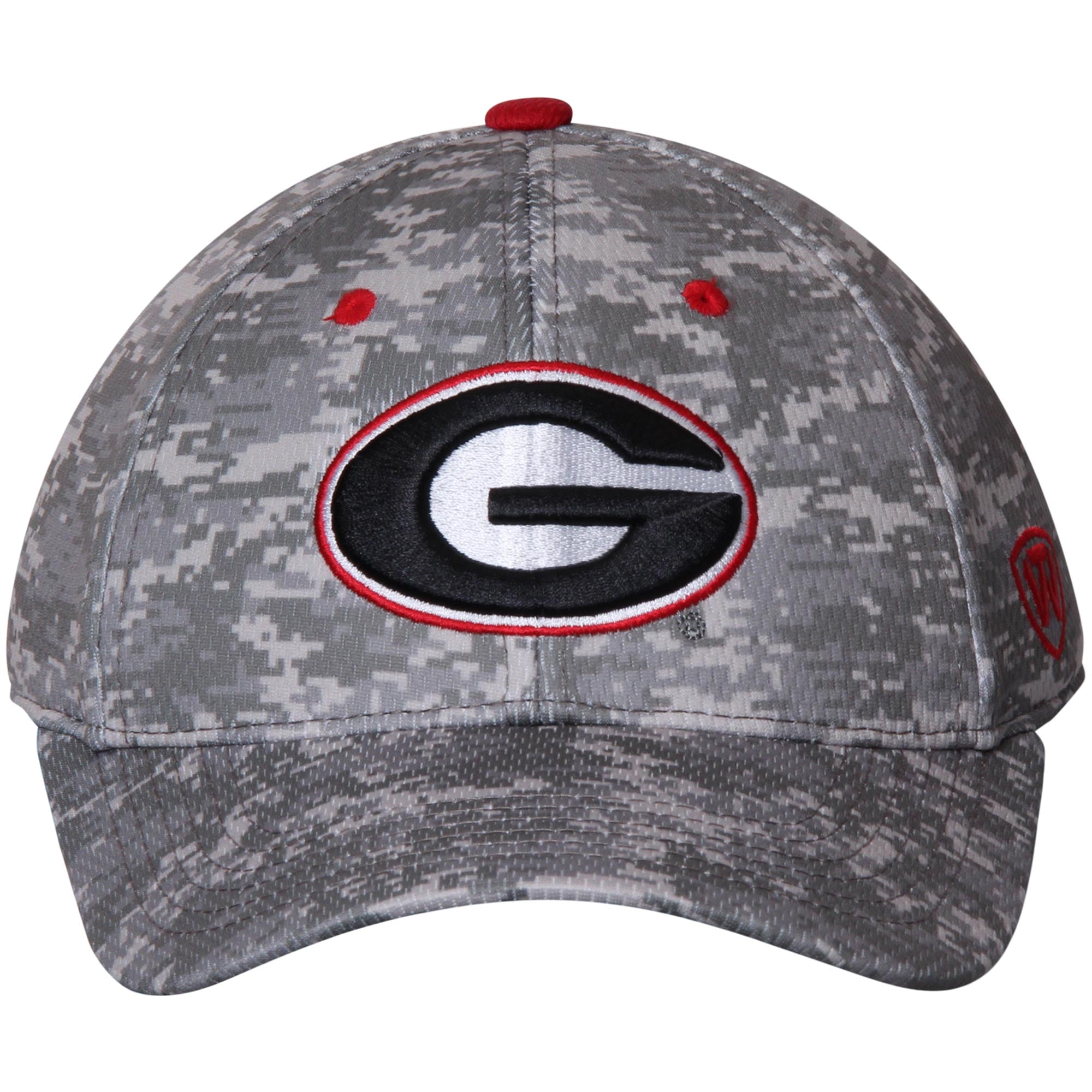Men's Top of the World Camo Georgia Bulldogs Digital 1Fit Flex Hat