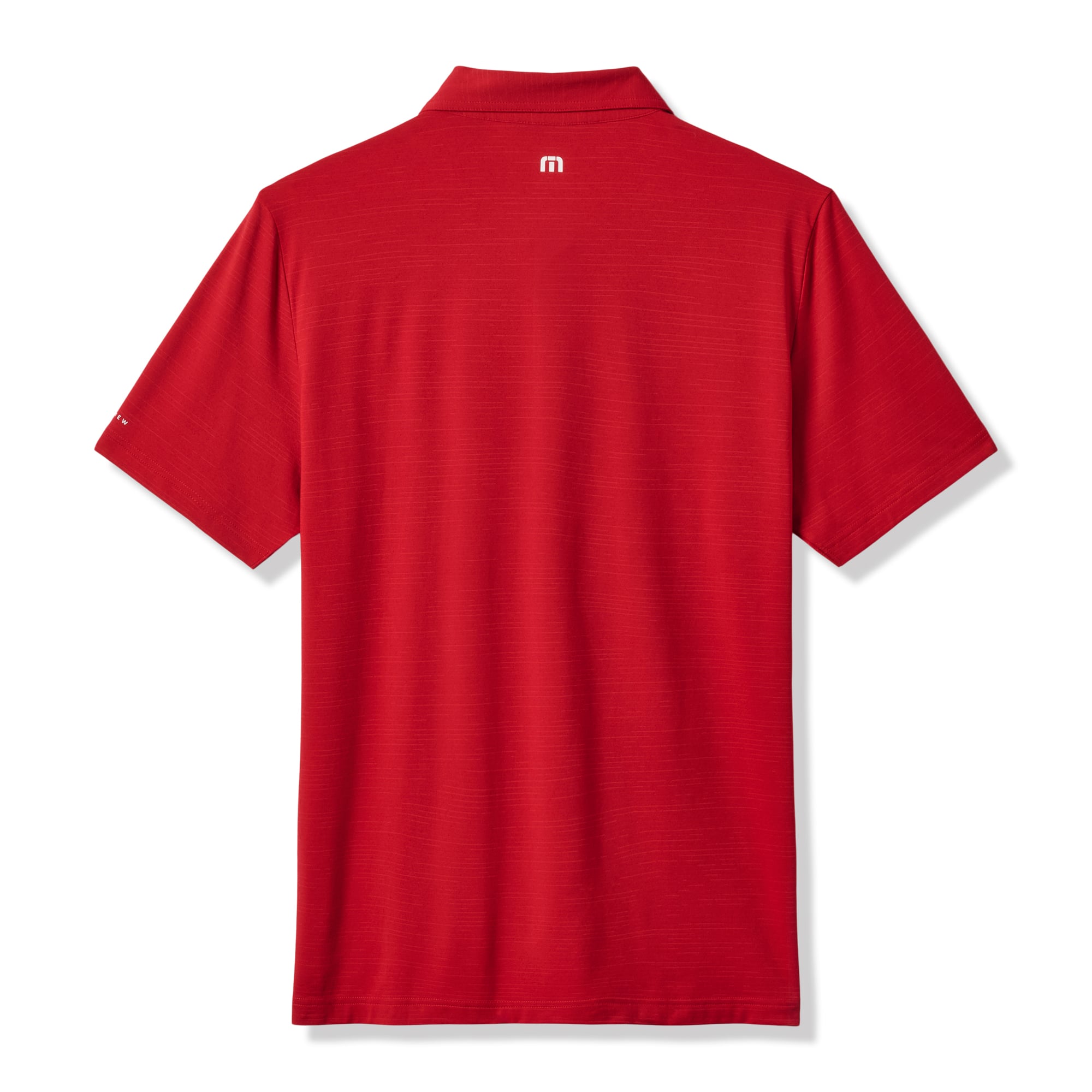 Men's TravisMathew  Red Georgia Bulldogs Halftime Show Heater Tri-Blend Polo