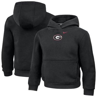 Georgia Bulldogs Nike Preschool Core Hoodie - Black