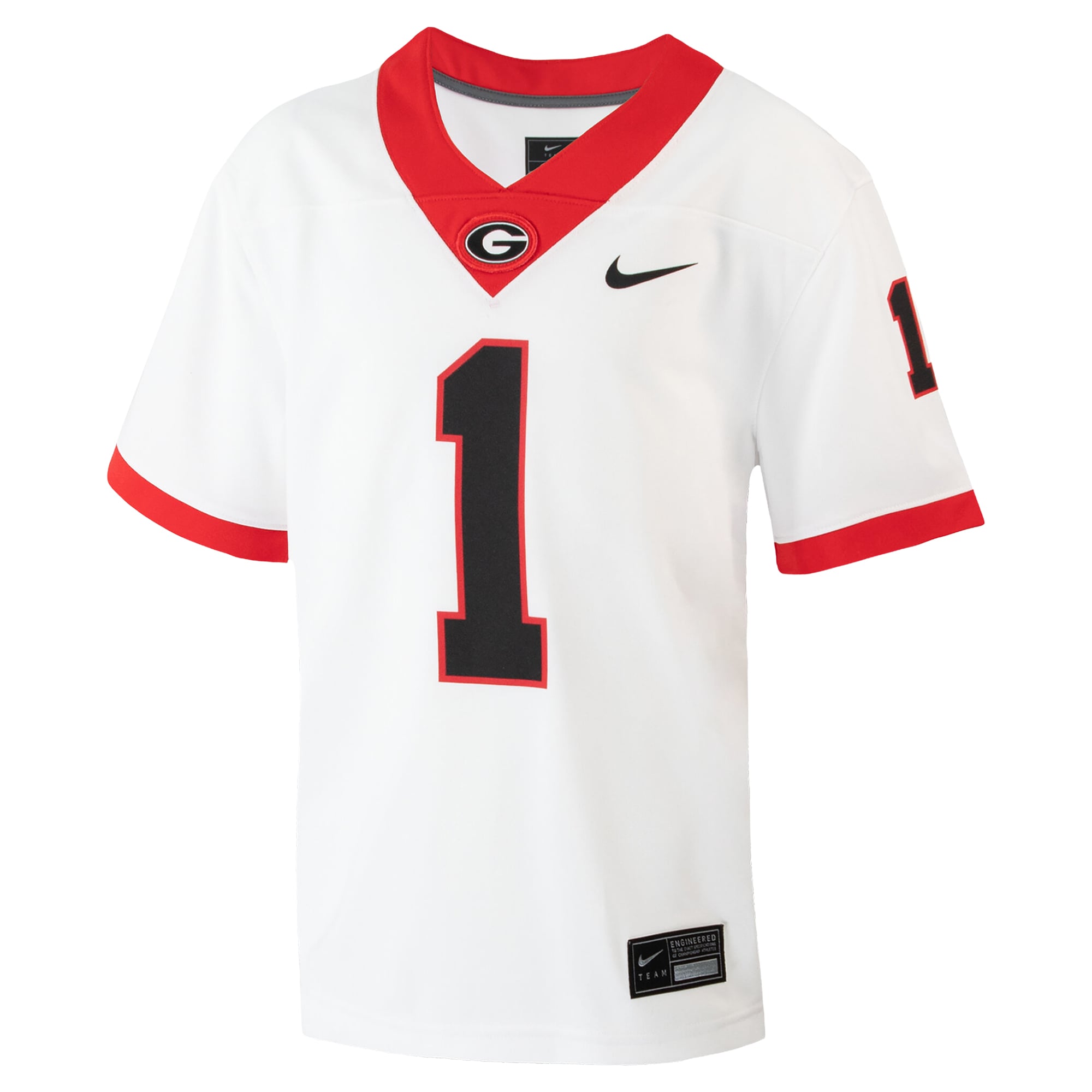 Preschool Nike White Georgia Bulldogs Replica Football Jersey