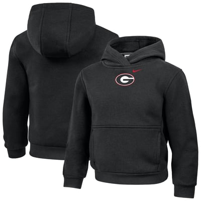 Georgia Bulldogs Nike Toddler Core Hoodie - Black