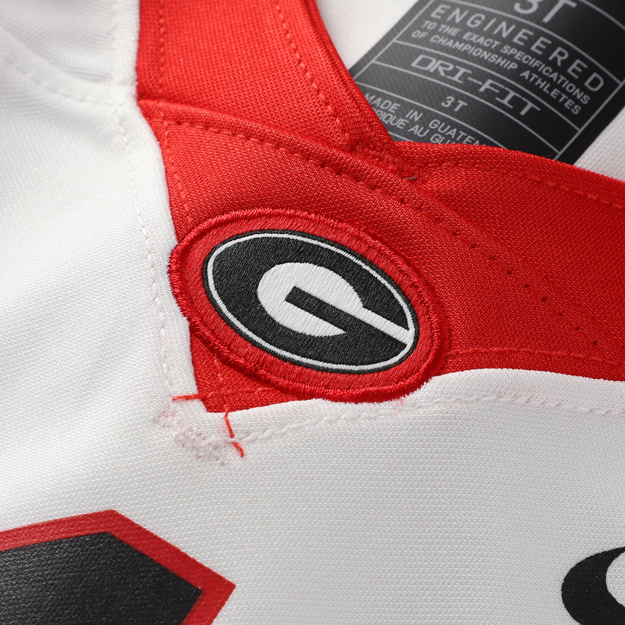 Toddler Nike White Georgia Bulldogs Replica Football Jersey
