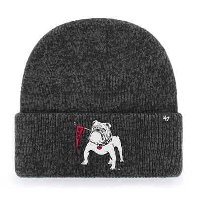 Georgia Bulldogs '47 Unisex Brain Freeze Cuff Knit Hat - Black