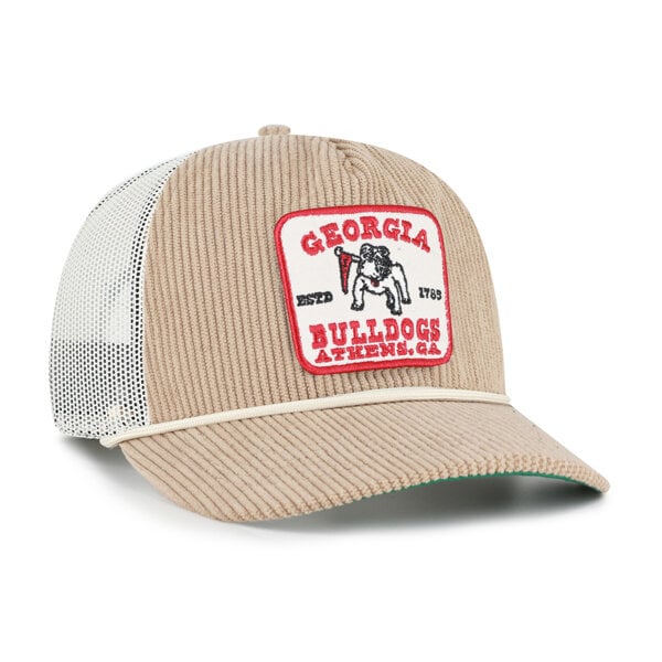 Casquette unisexe '47 kaki Georgia Bulldogs Cordlandia Hitch ajustable