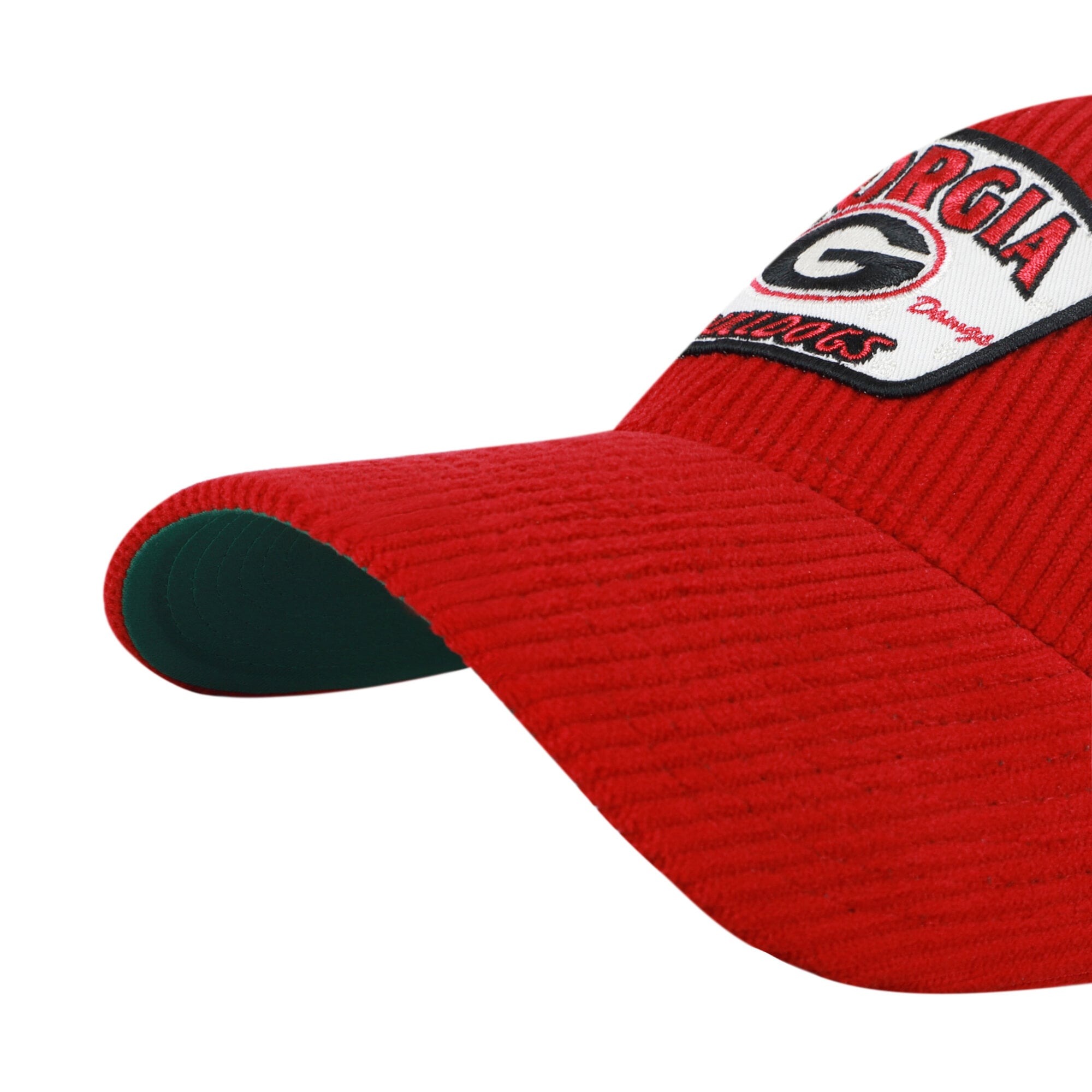 Casquette unisexe ajustable '47 Red Georgia Bulldogs Accordia en velours côtelé MVP