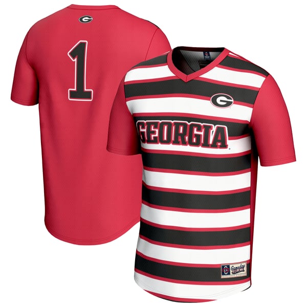 uga jersey dress GameDay Greats #1 Red Georgia Bulldogs Lightweight Soccer Fashion Size: Extra Large OB 8/US 4