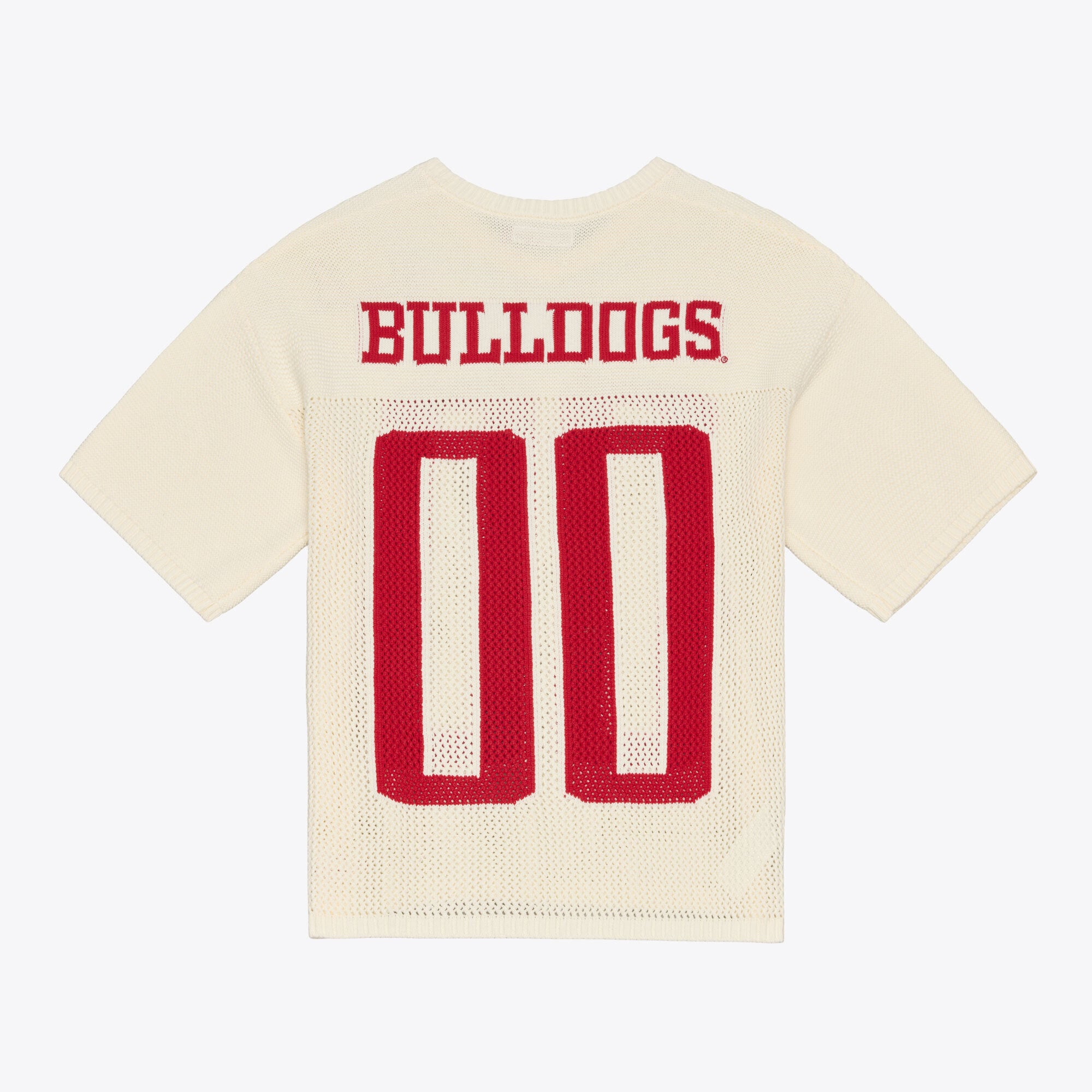 Pull unisexe Mitchell & Ness crème Georgia Bulldogs Retro Roots