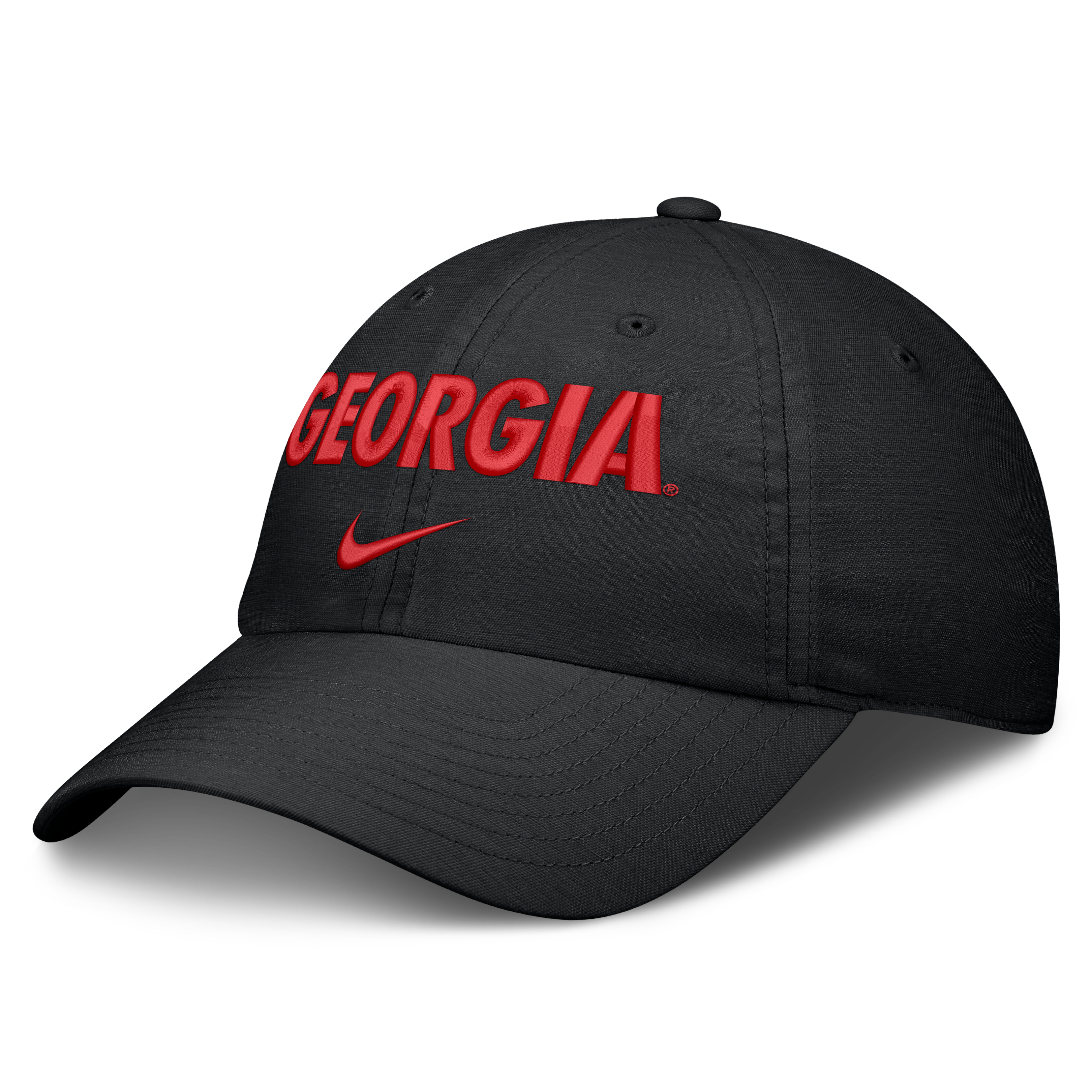 Casquette unisexe Nike noire Georgia Bulldogs 2026 On-Field Gameday Club, ajustable