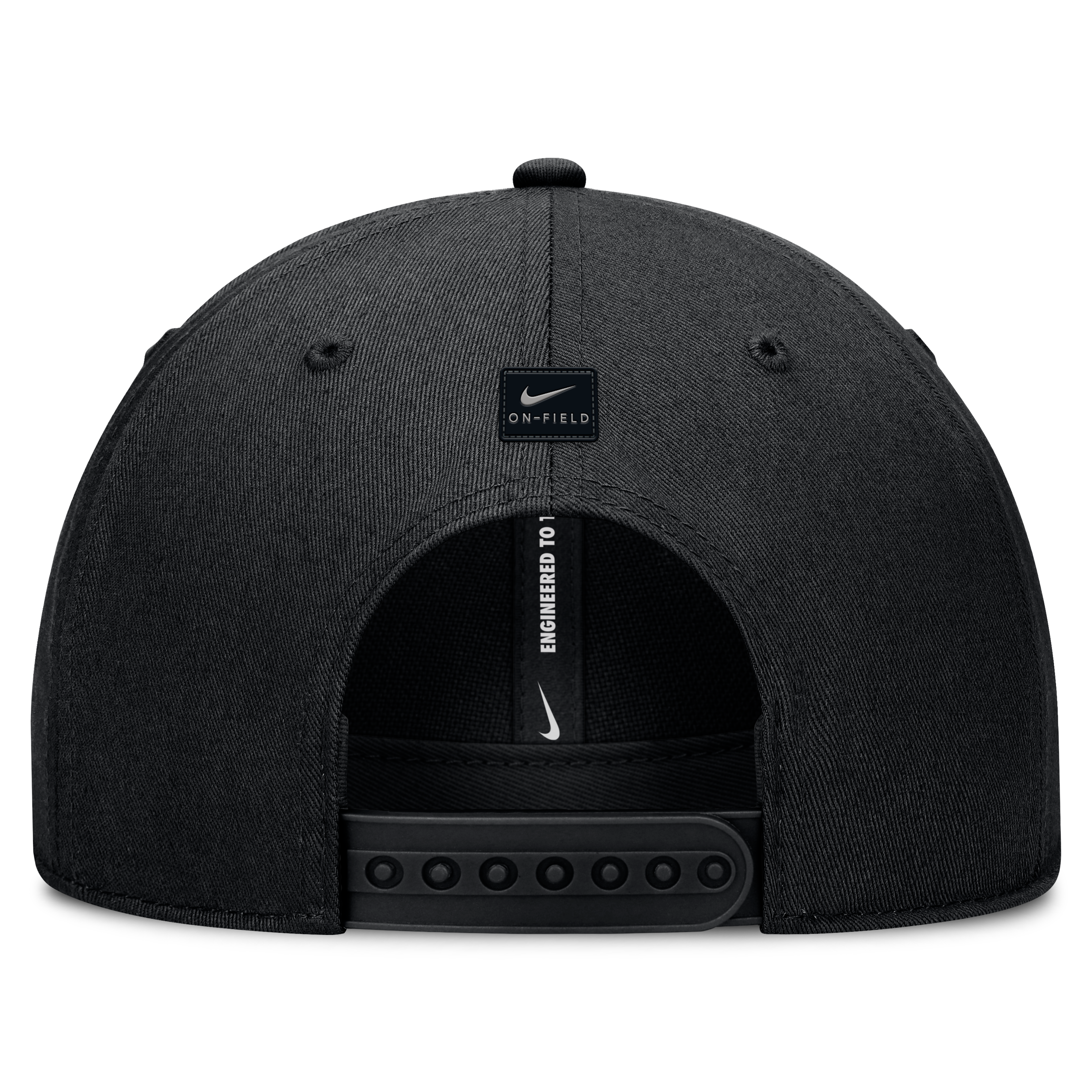 Casquette unisexe Nike noire Georgia Bulldogs 2026 On-Field Gameday Rise ajustable