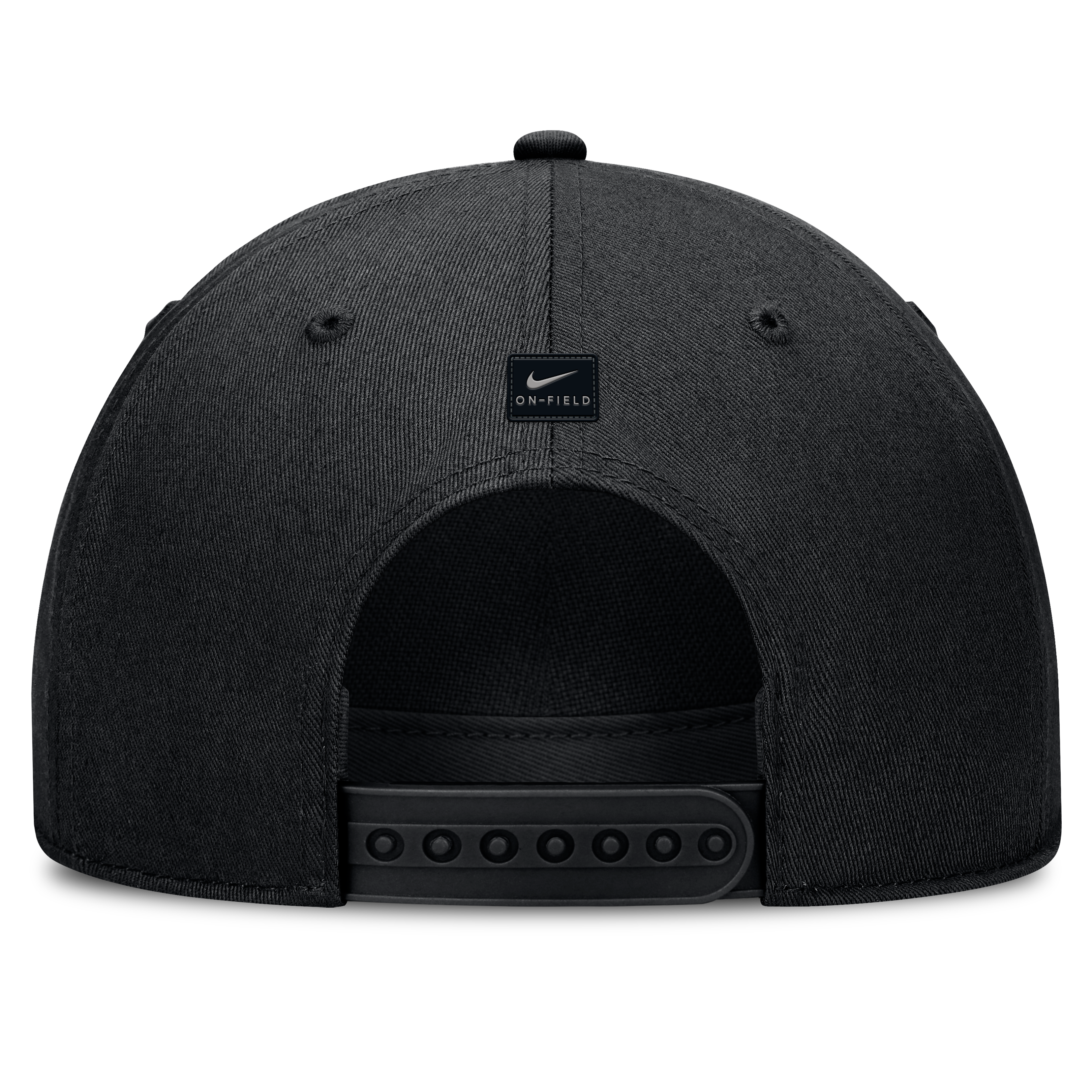 Casquette unisexe Nike noire Georgia Bulldogs Rope Rise ajustable