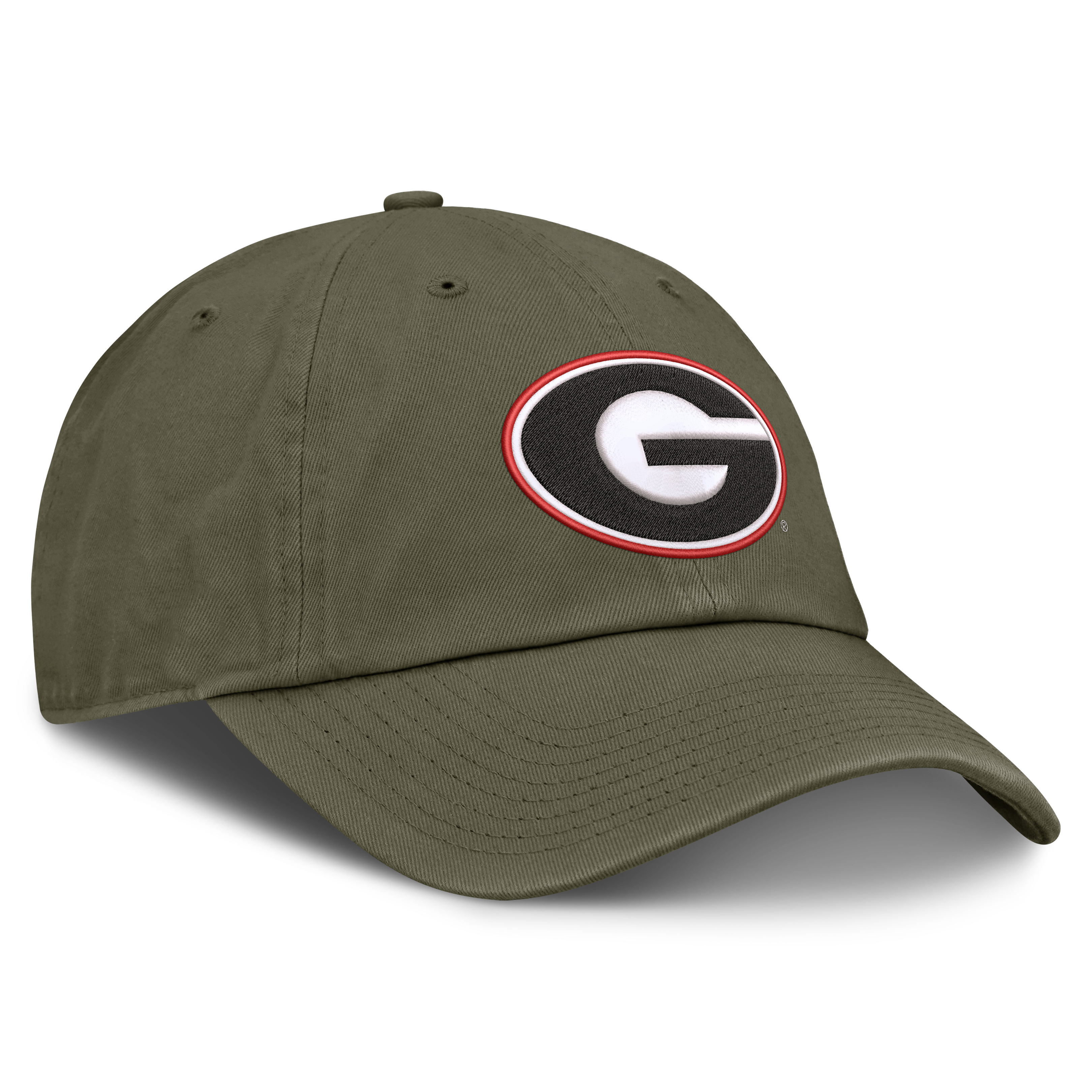 Casquette unisexe Nike olive Georgia Bulldogs Primetime Club ajustable