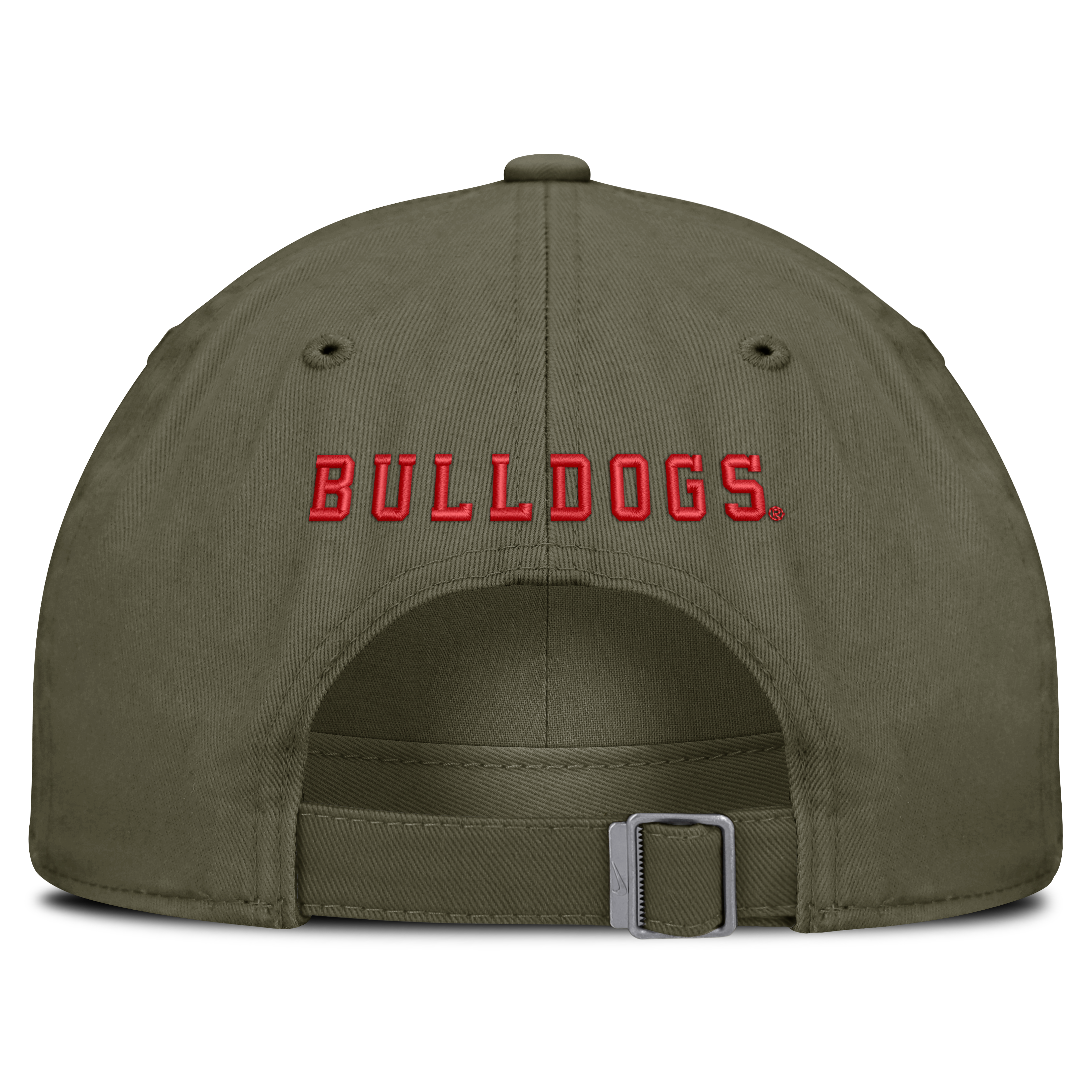 Casquette unisexe Nike olive Georgia Bulldogs Primetime Club ajustable