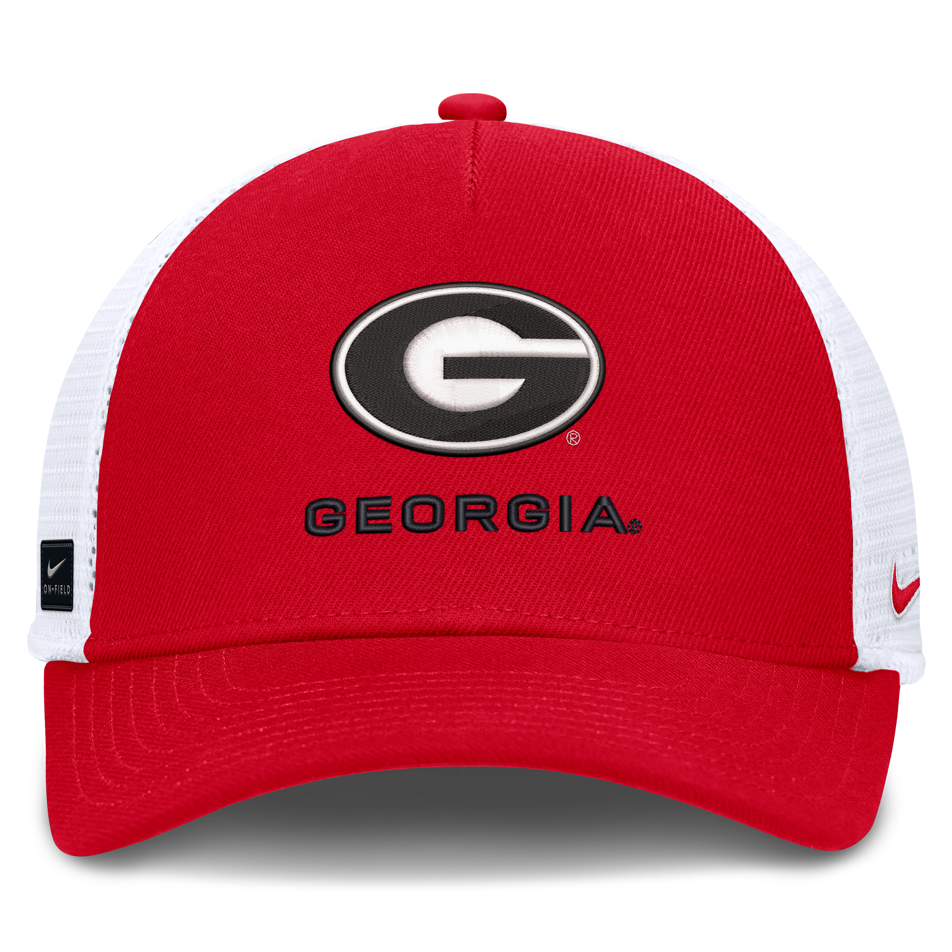 Casquette trucker unisexe Nike rouge Georgia Bulldogs 2026 On-Field Gameday