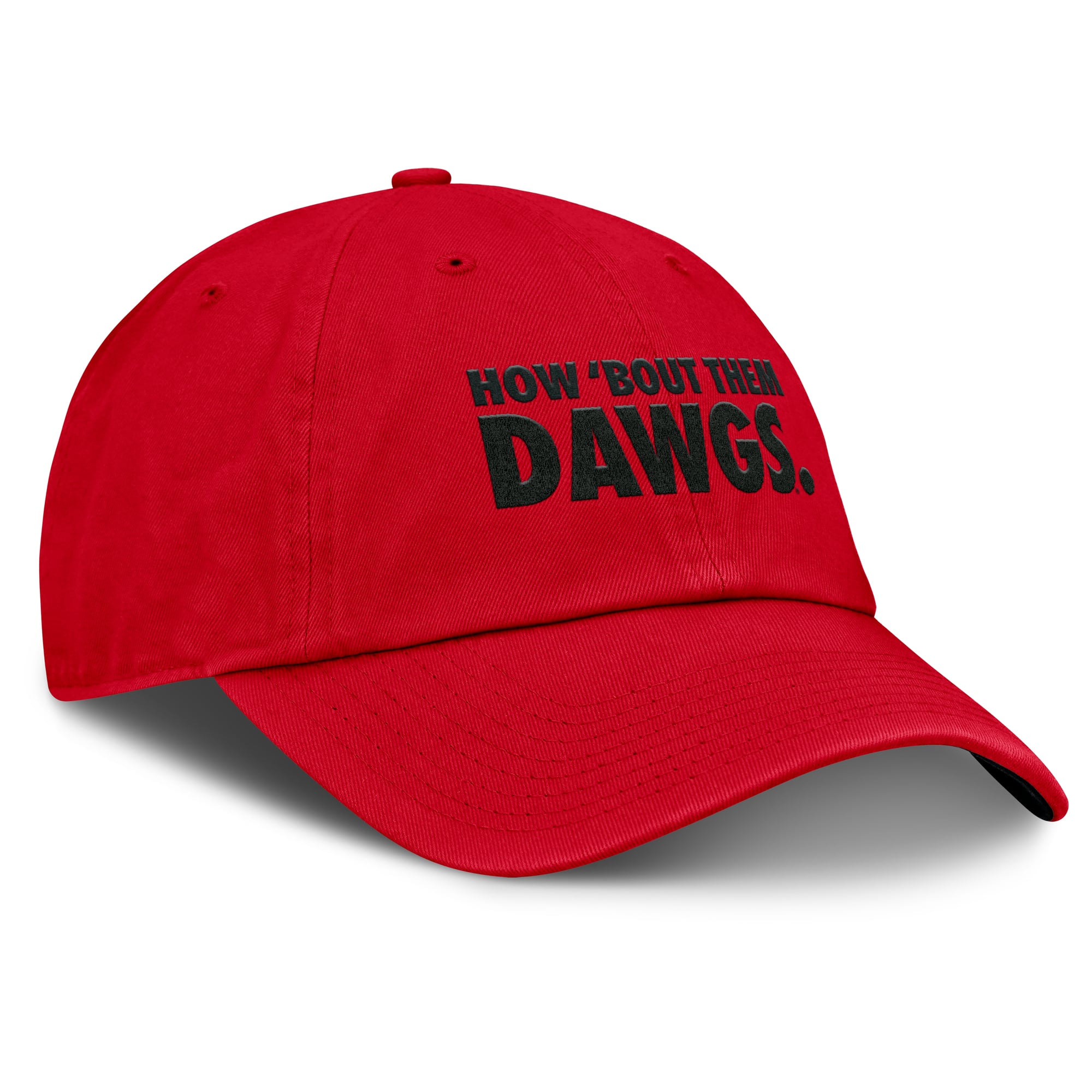 Casquette unisexe Nike rouge Georgia Bulldogs Primetime Chant Club ajustable