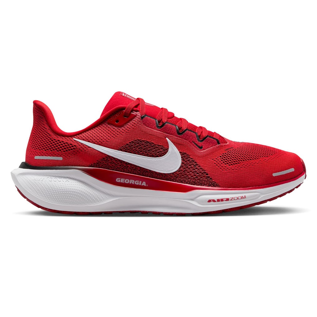 Unisex Nike Red Georgia Bulldogs Zoom Pegasus 41 Running Shoes display picture 1