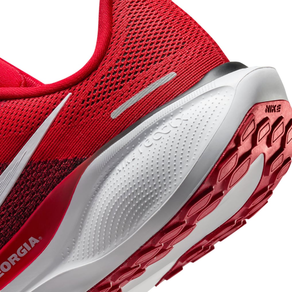 Unisex Nike Red Georgia Bulldogs Zoom Pegasus 41 Running Shoes display picture 2