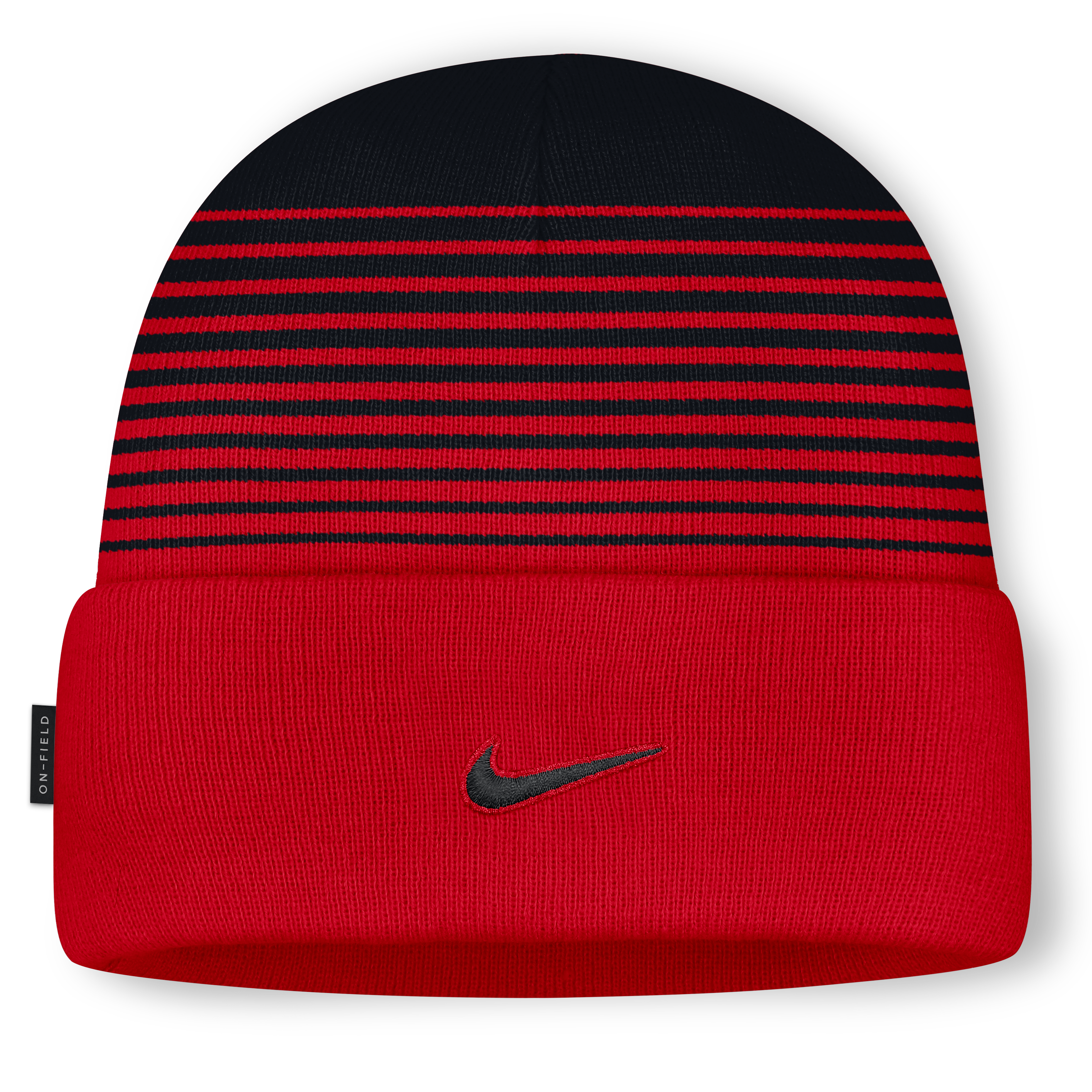 Bonnet utilitaire unisexe Nike rouge/noir Georgia Bulldogs