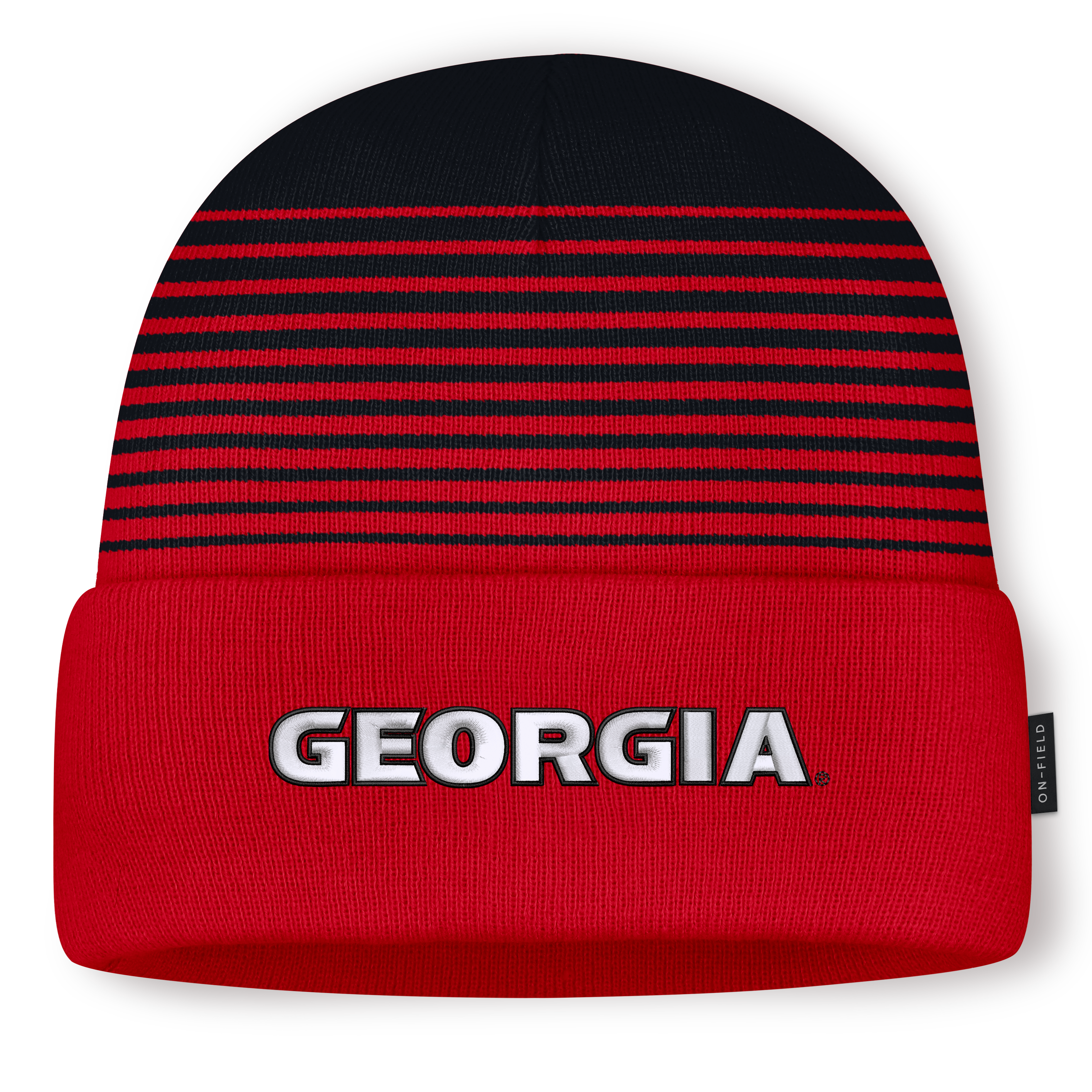 Bonnet utilitaire unisexe Nike rouge/noir Georgia Bulldogs