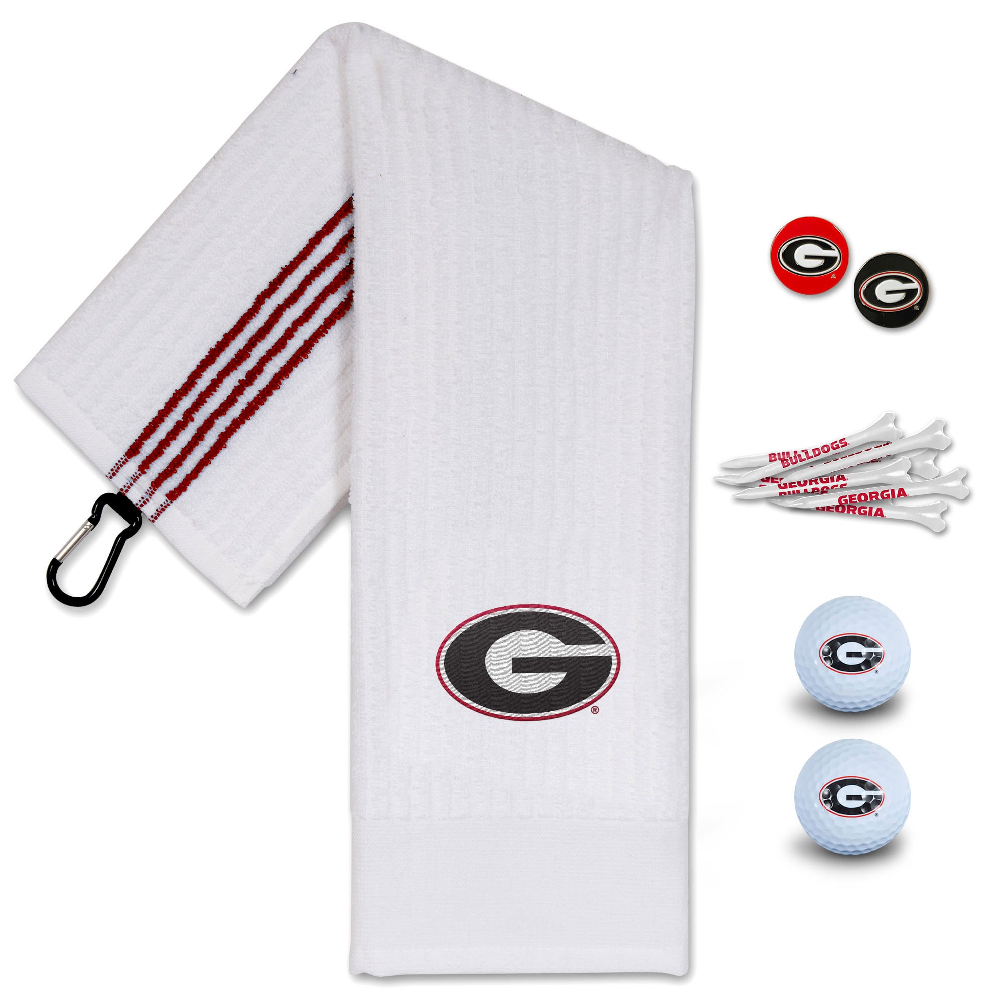 Coffret cadeau de golf WinCraft Georgia Bulldogs