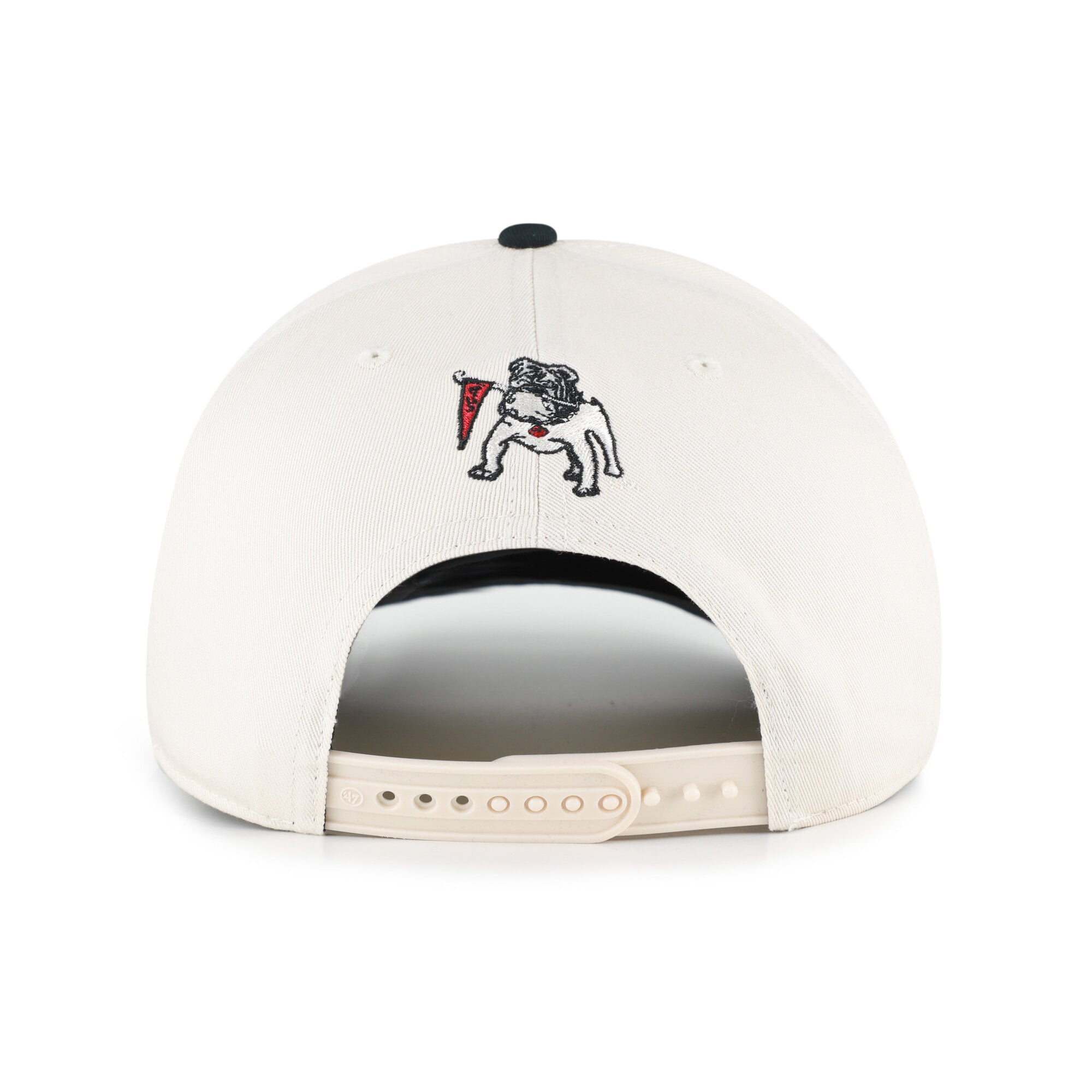 Women's '47 Cream/Black Georgia Bulldogs Rope Script Hitch Adjustable Hat