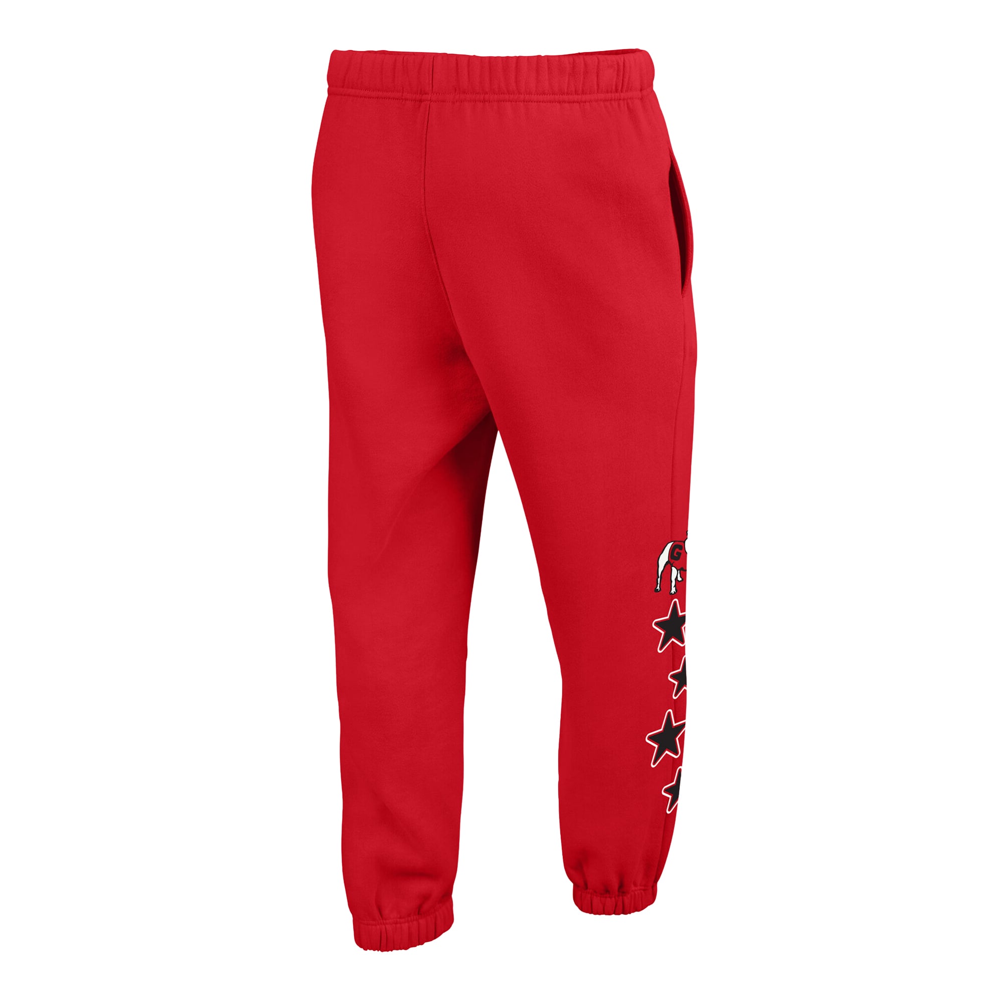 Women's '47  Red Georgia Bulldogs Seeing Stars Venice Jogger Pants