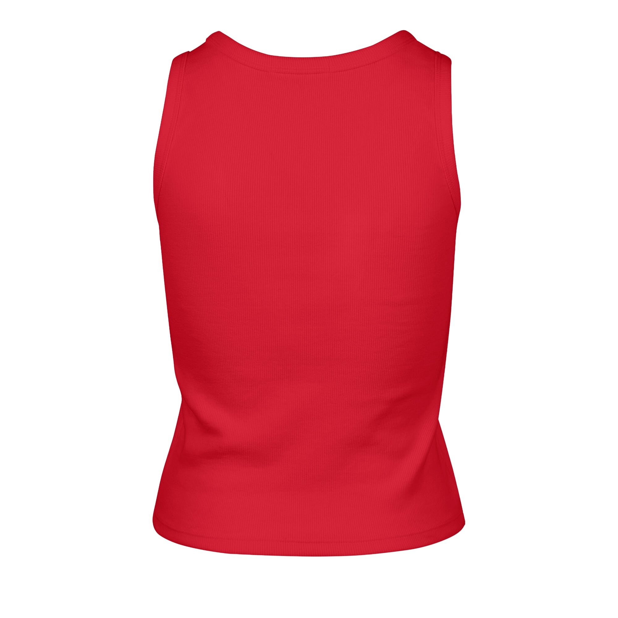 Women's '47 Red Georgia Bulldogs Straight Cut Baby Rib Tank Top